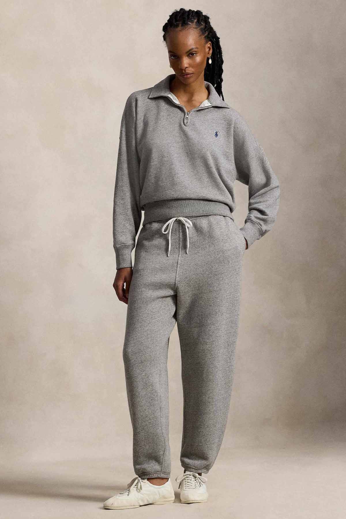 Polo Ralph Lauren Relaxed Fit Fermuarlı Polo Yaka Sweatshirt