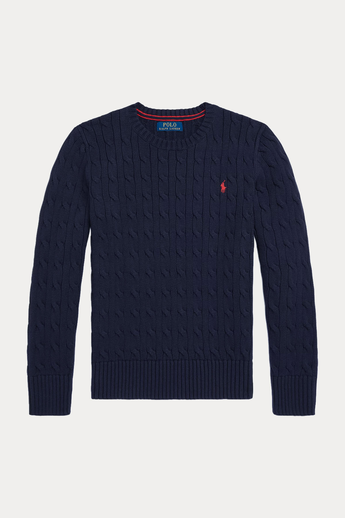 Polo Ralph Lauren Kids S-L Beden Unisex Çocuk Saç Örgü Triko