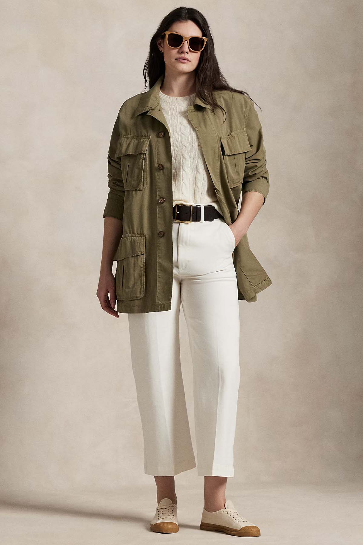 Polo Ralph Lauren Straight Fit Yandan Cepli Streç Pantolon