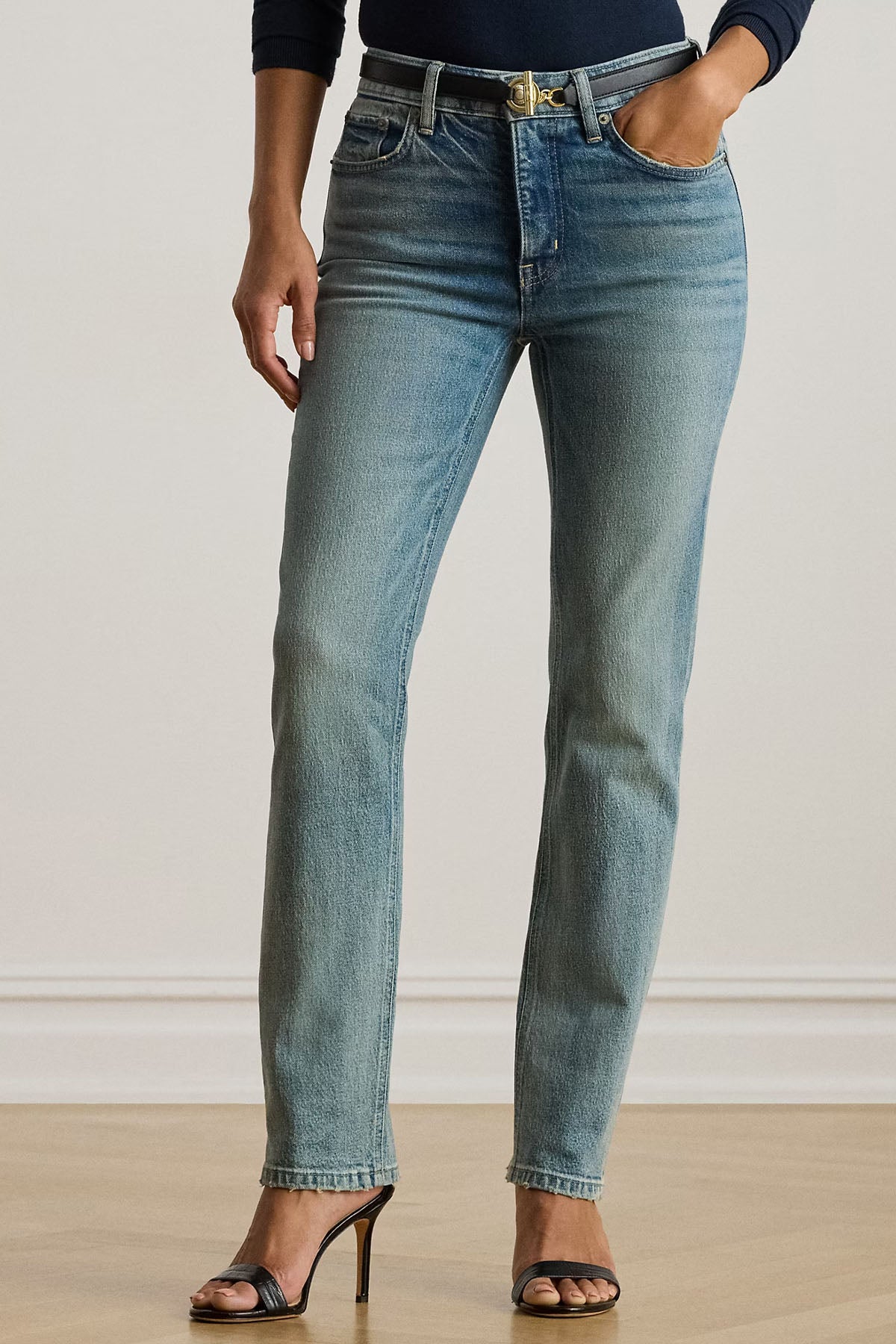 Polo Ralph Lauren Straigt Fit Yıkamalı Jeans