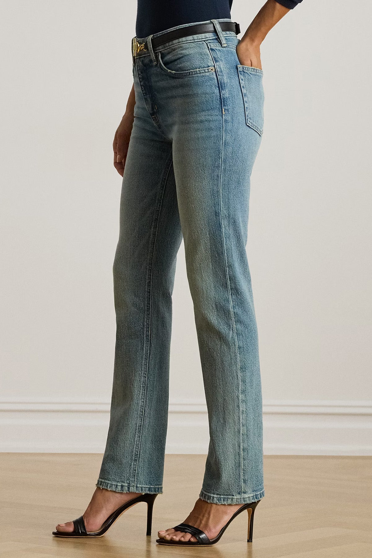 Polo Ralph Lauren Straigt Fit Yıkamalı Jeans