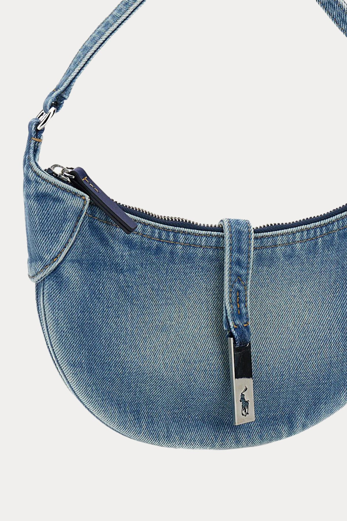 Polo Ralph Lauren Logolu Small Denim Çanta