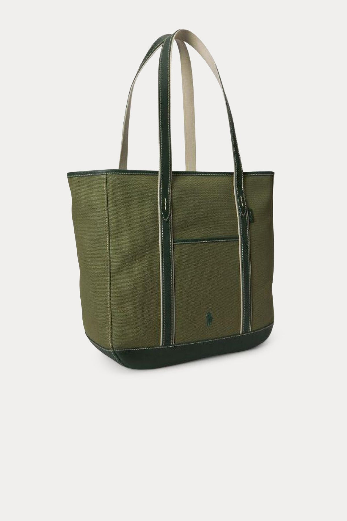 Polo Ralph Lauren Kanvas Kumaş Pony Logolu Shopping Bag Çanta