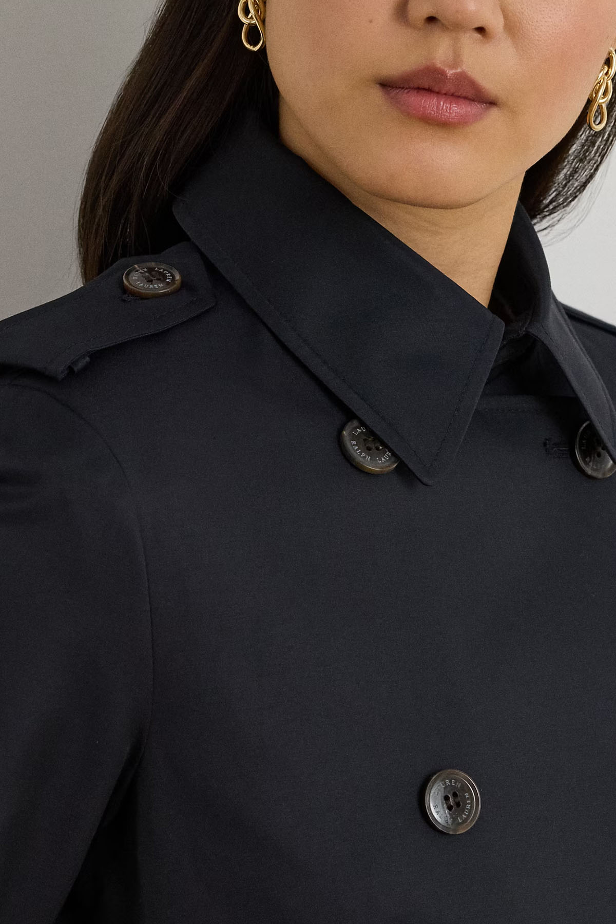 Polo Ralph Lauren Kruvaze Kemerli Trençkot