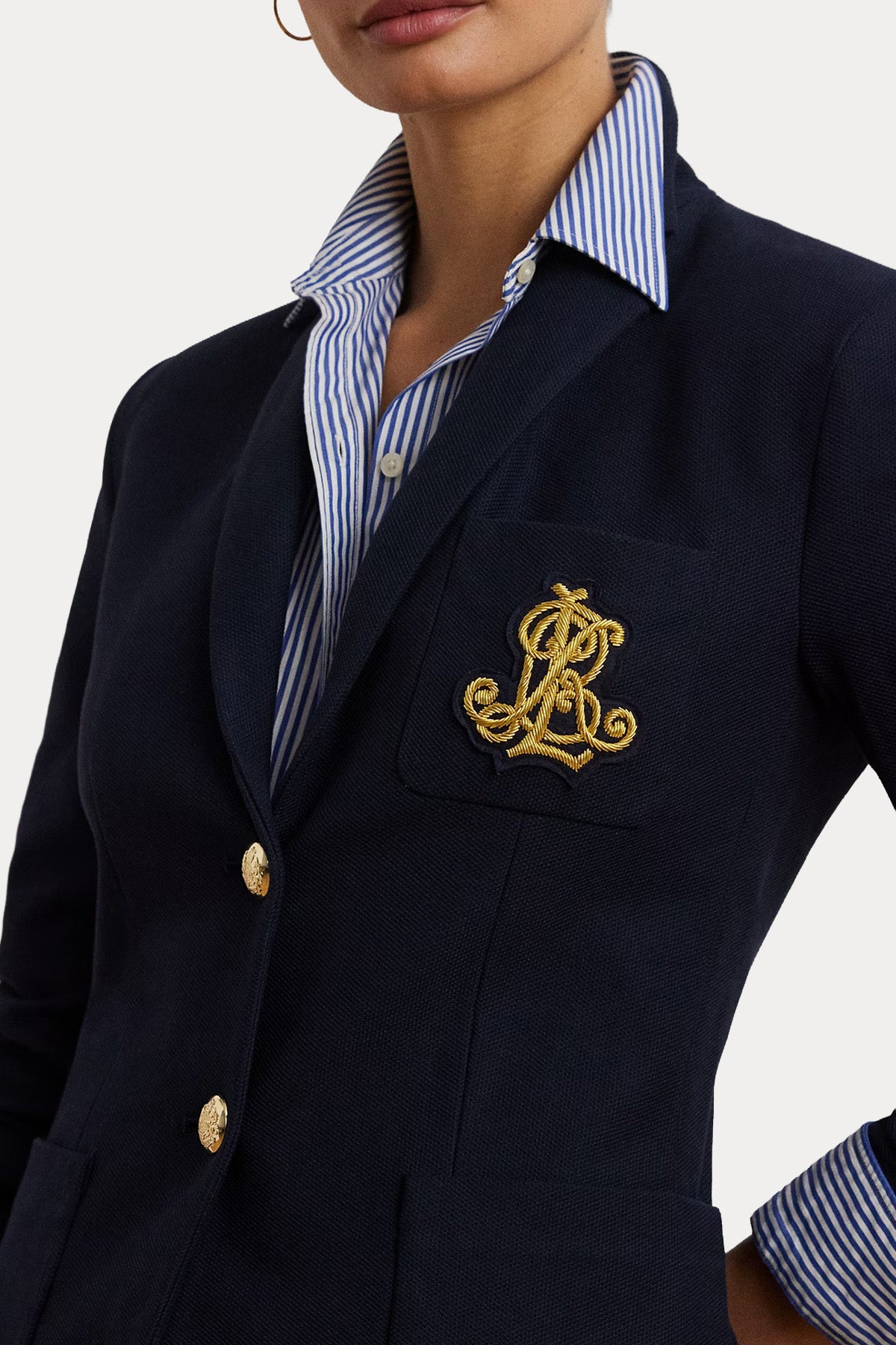 Polo Ralph Lauren Slim Fit Nakış Logolu Spor Cepli Blazer Ceket-Ceket-Libas