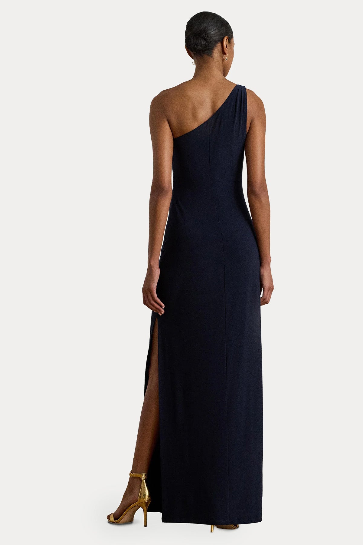 Polo Ralph Lauren Tek Omuz Maxi Abiye Elbise