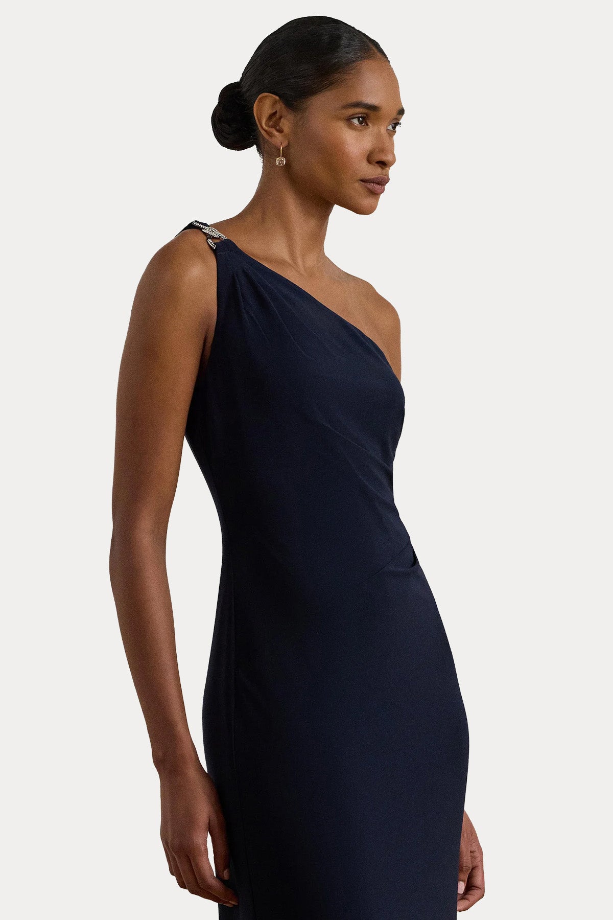 Polo Ralph Lauren Tek Omuz Maxi Abiye Elbise