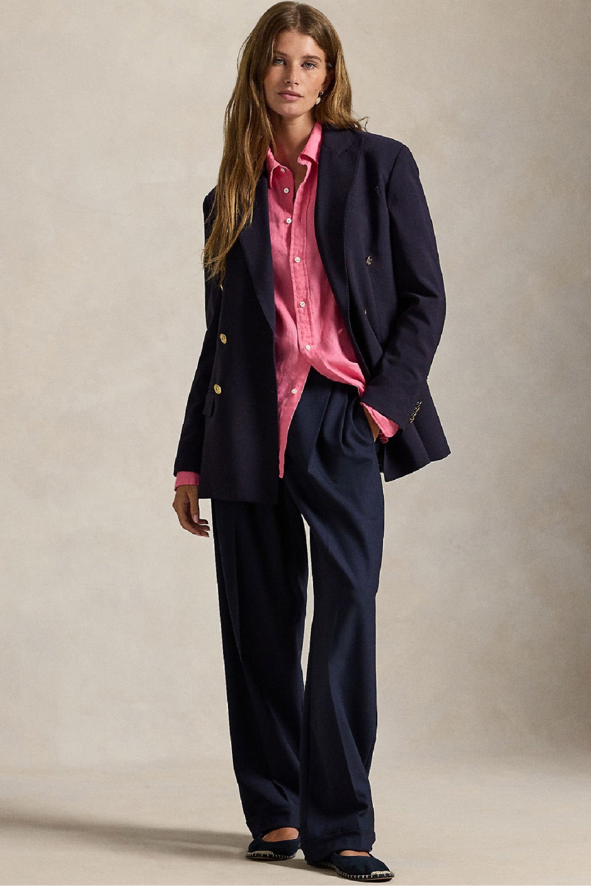 Polo Ralph Lauren Classic Fit Keten Gömlek