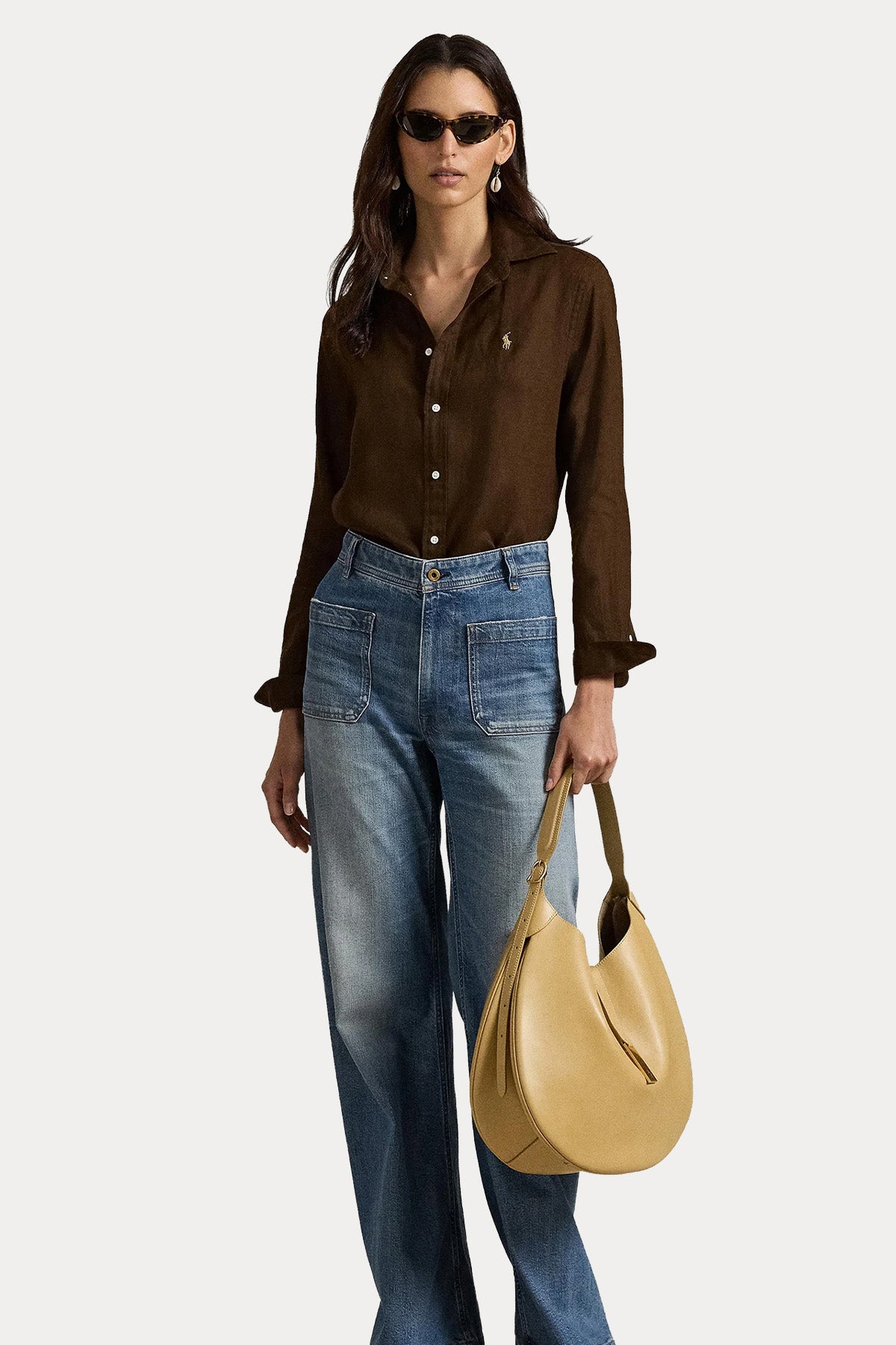 Polo Ralph Lauren Classic Fit Keten Gömlek