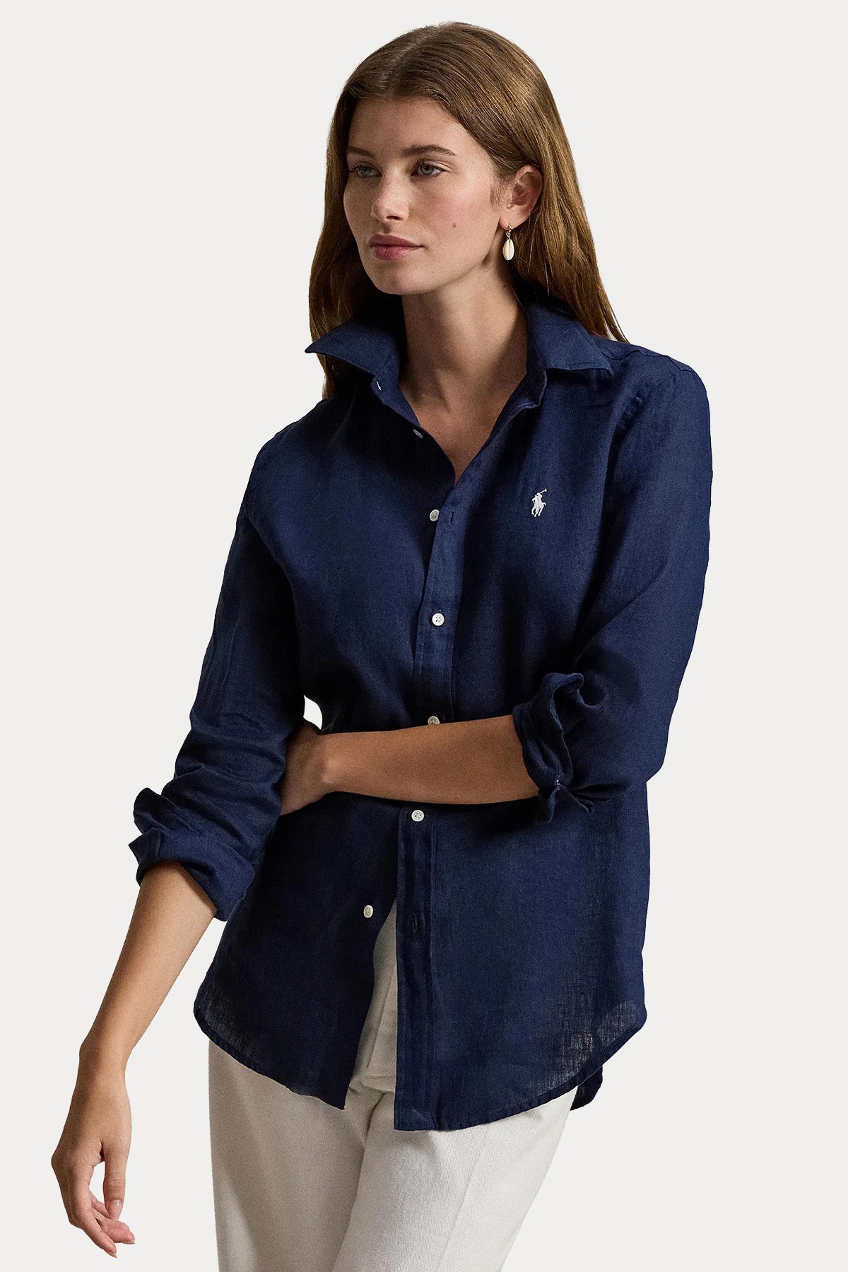 Polo Ralph Lauren Classic Fit Keten Gömlek