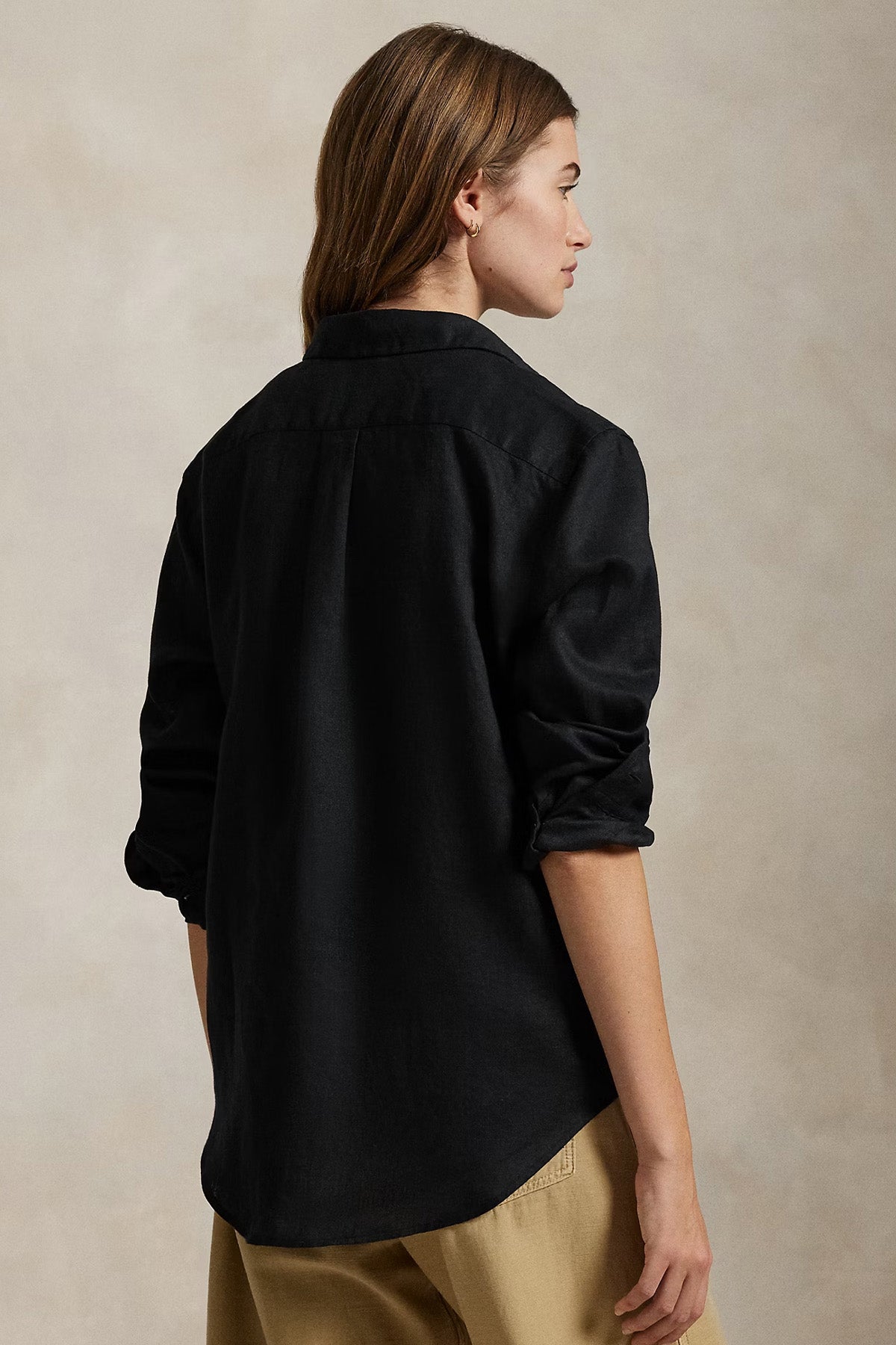 Polo Ralph Lauren Classic Fit Keten Gömlek