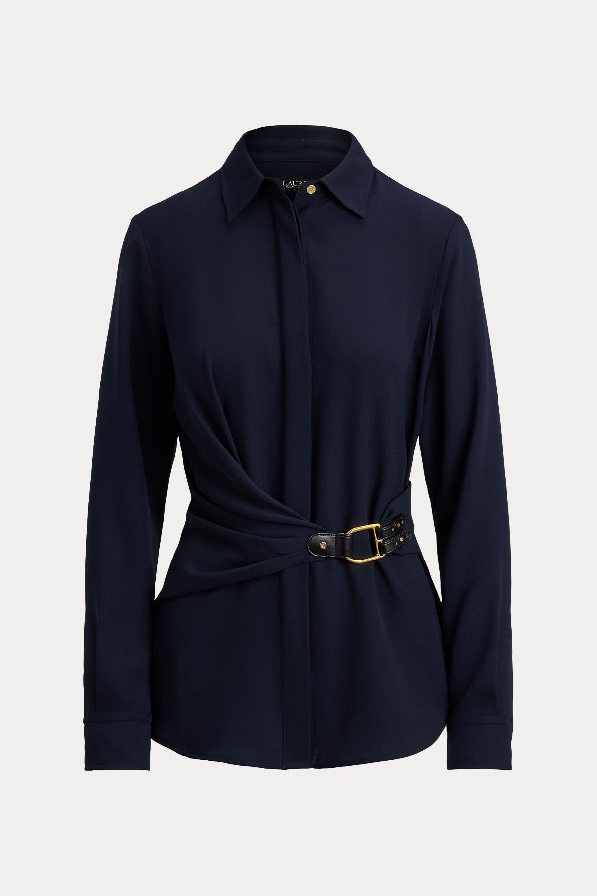 Polo Ralph Lauren Straight Fit Kruvaze Kemerli Gömlek