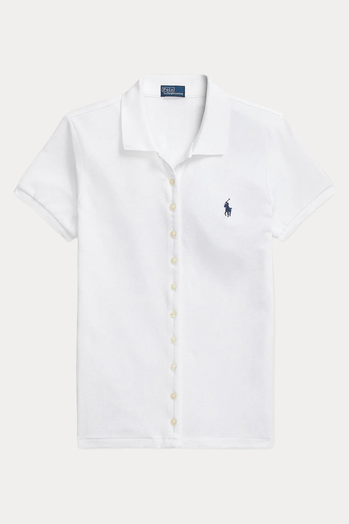 Polo Ralph Lauren Polo Yaka Pony Logolu Streç T-shirt Gömlek