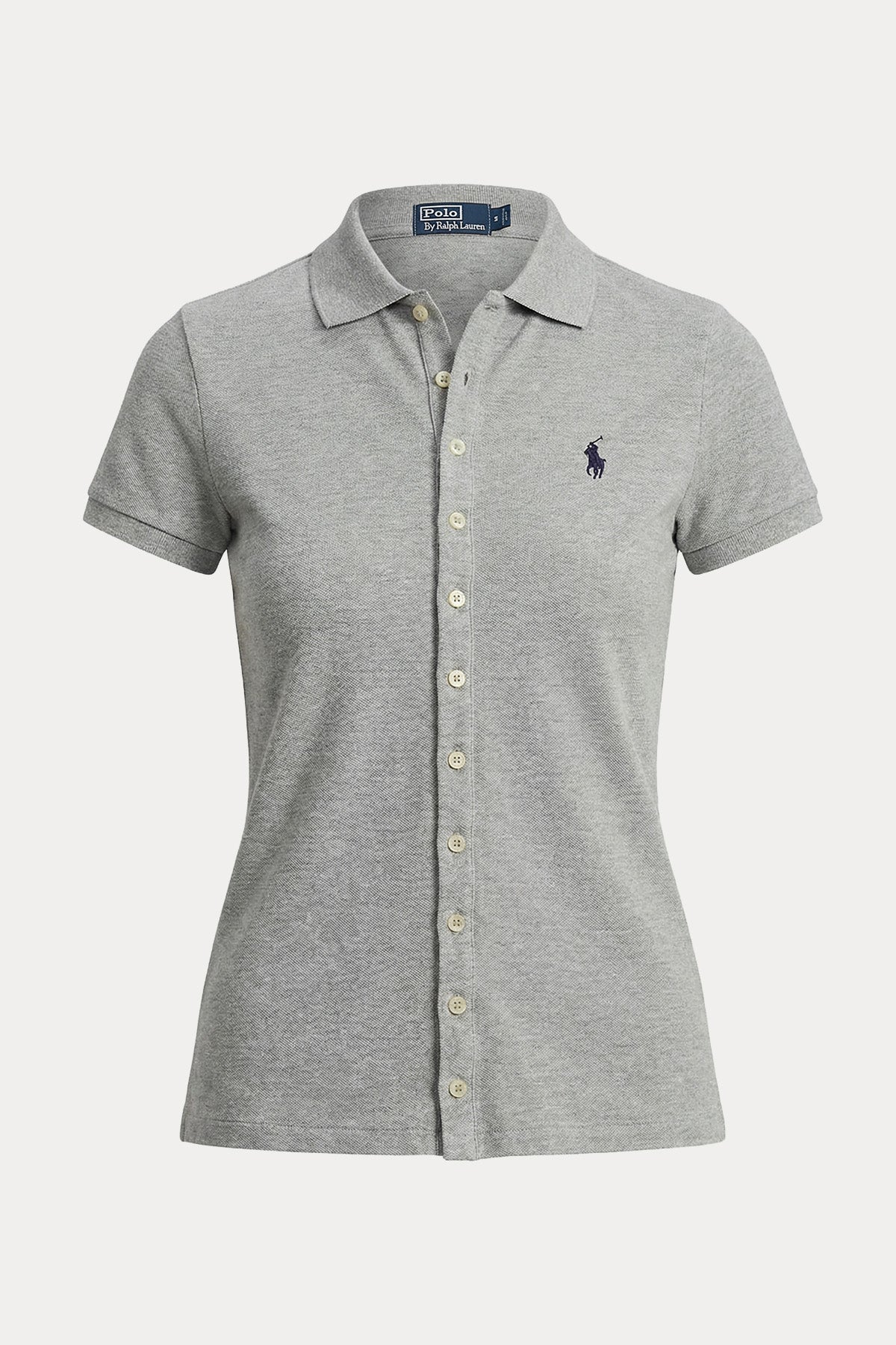 Polo Ralph Lauren Polo Yaka Pony Logolu Streç T-shirt Gömlek