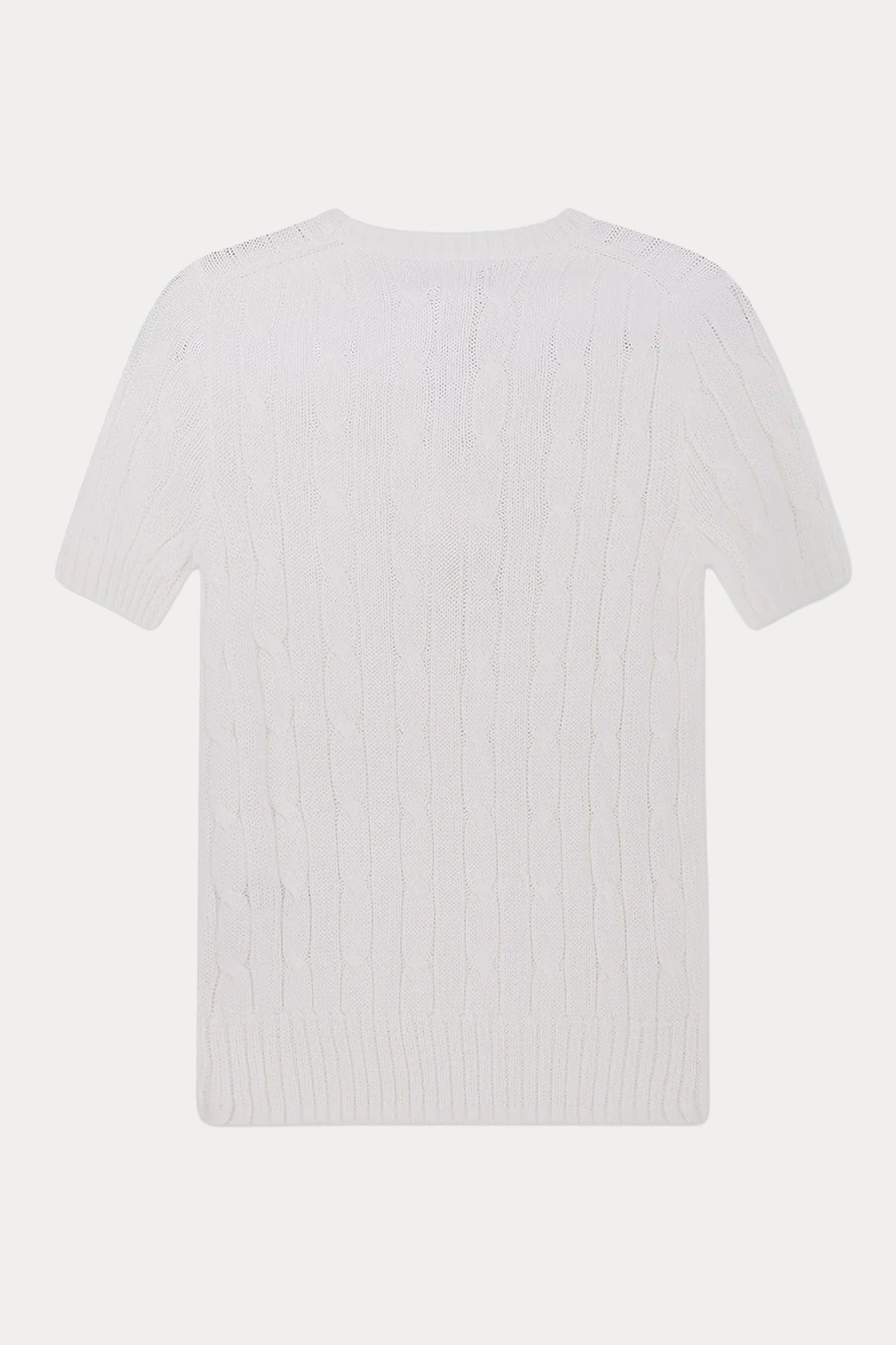 Polo Ralph Lauren Slim Fit Cep Detaylı Saç Örgü Triko