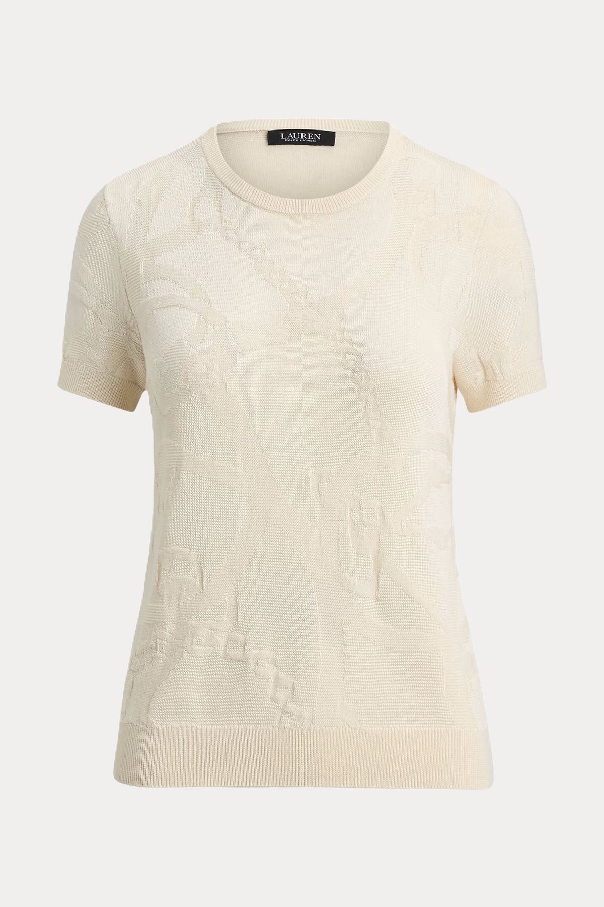 Polo Ralph Lauren Yuvarlak Yaka Jakarlı Triko