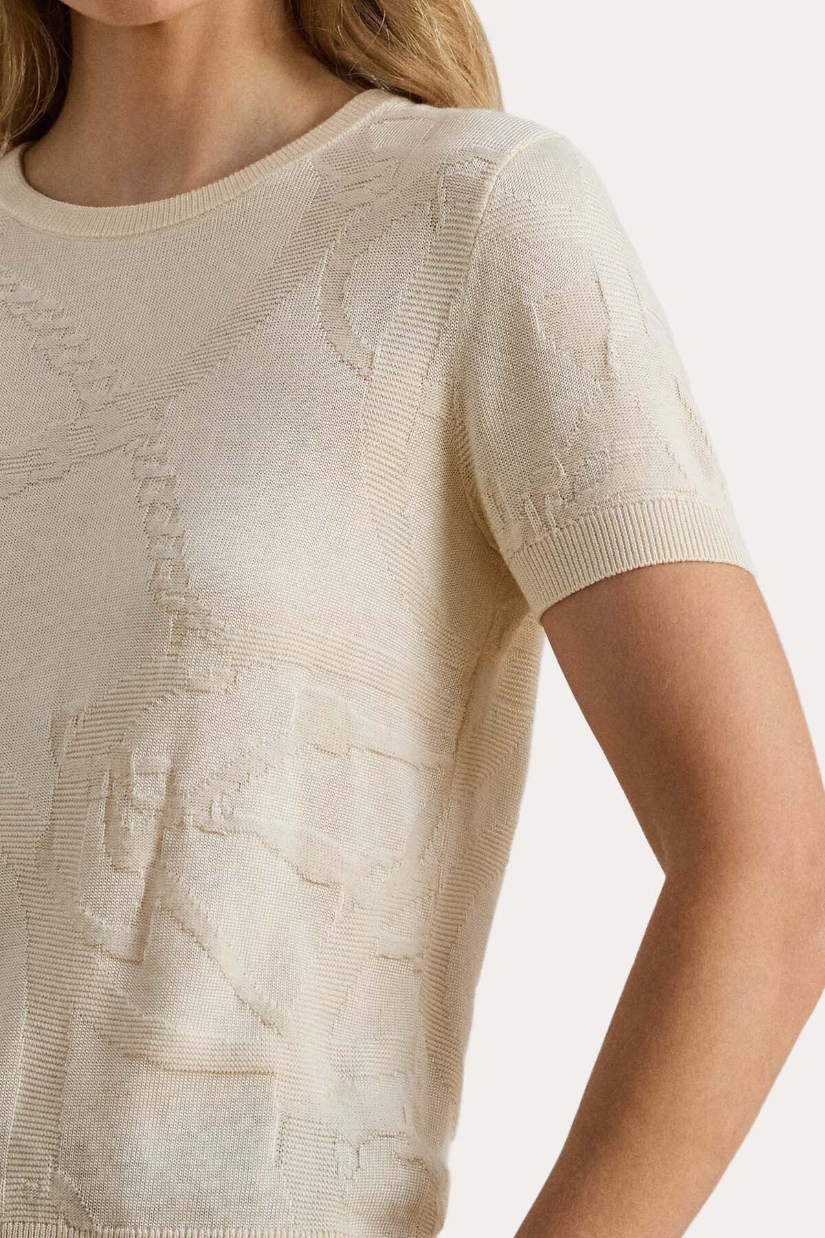 Polo Ralph Lauren Yuvarlak Yaka Jakarlı Triko