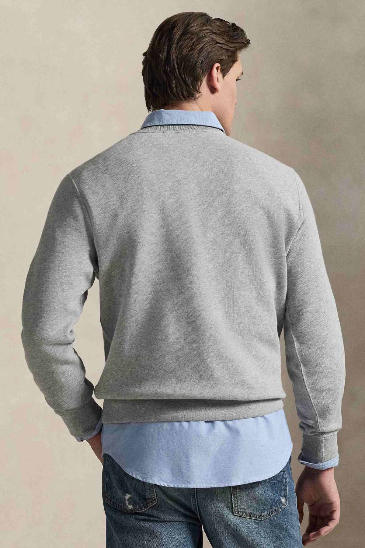 Polo Ralph Lauren Regular Fit Polo Bear Şardonlu Sweatshirt