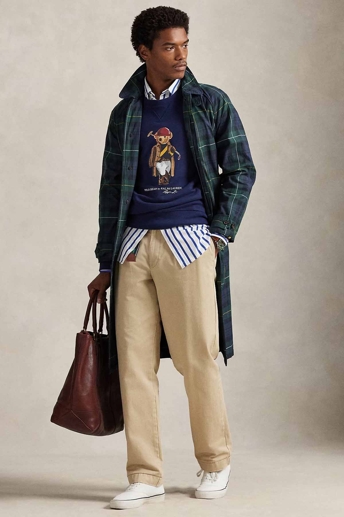 Polo Ralph Lauren Regular Fit Polo Bear Şardonlu Sweatshirt