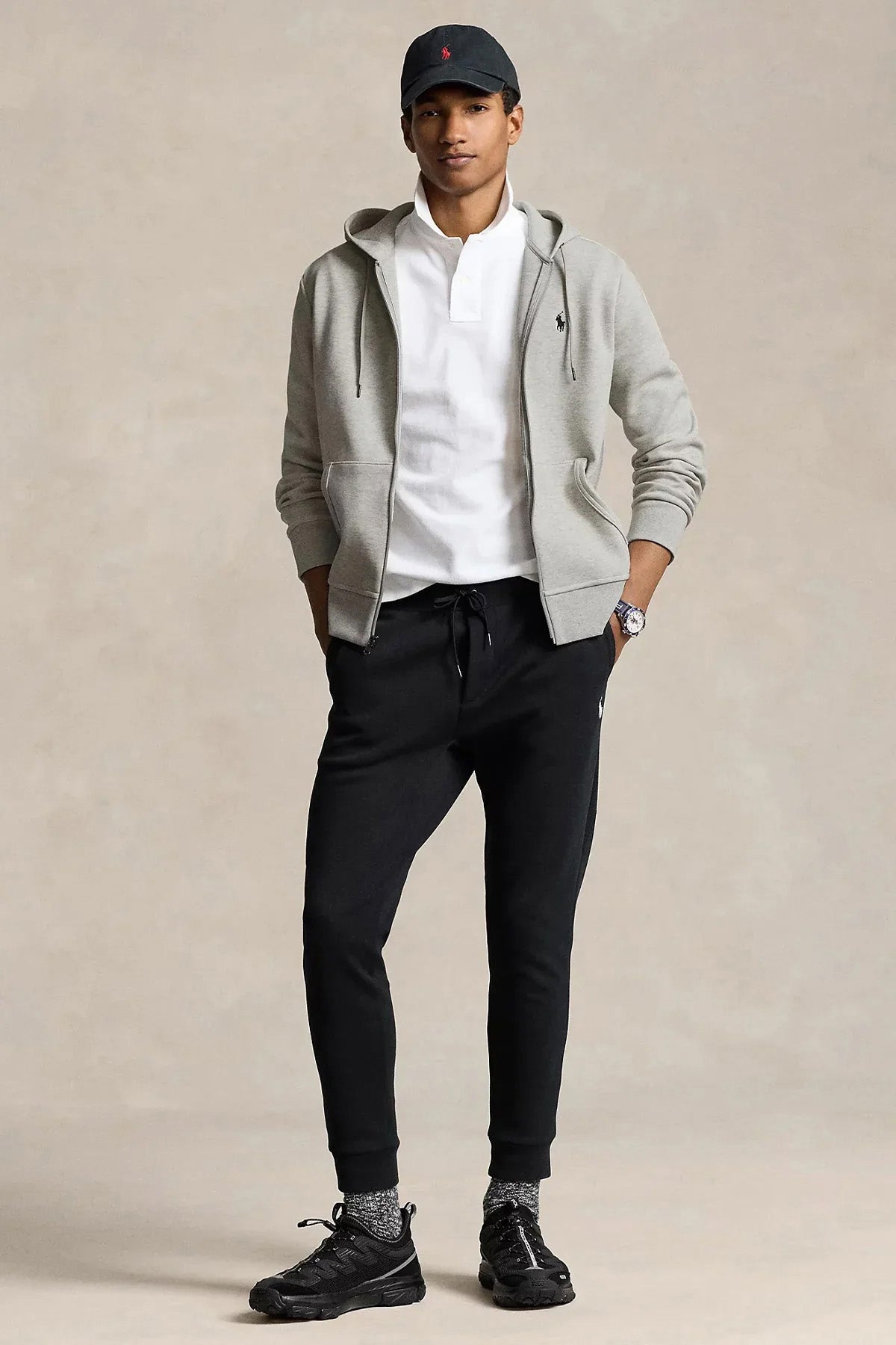 Polo Ralph Lauren Fermuarlı Kapüşonlu Sweatshirt Ceket