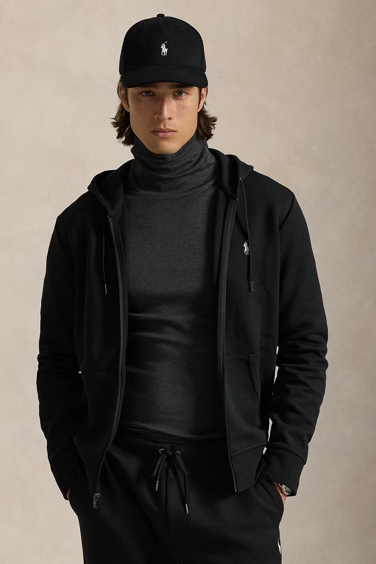 Polo Ralph Lauren Fermuarlı Kapüşonlu Sweatshirt Ceket