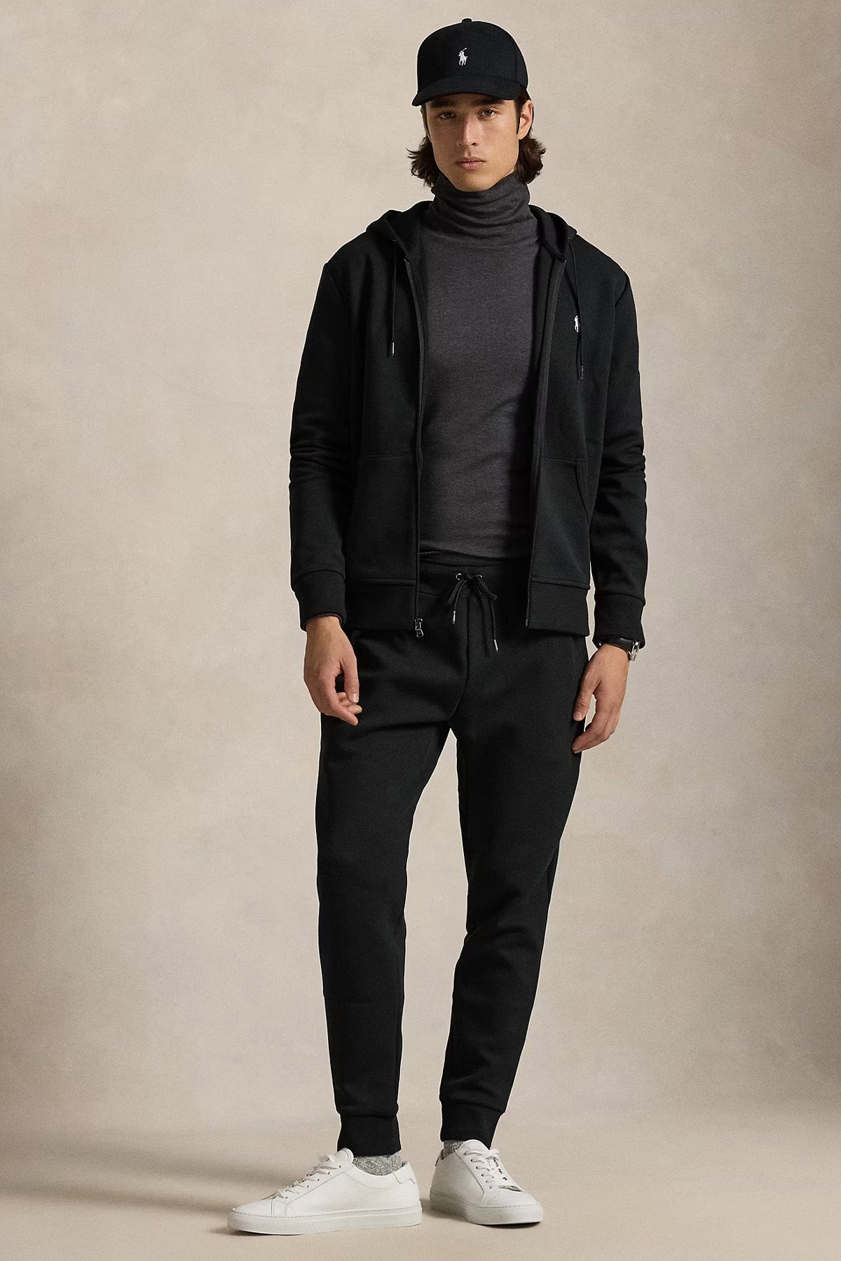 Polo Ralph Lauren Fermuarlı Kapüşonlu Sweatshirt Ceket