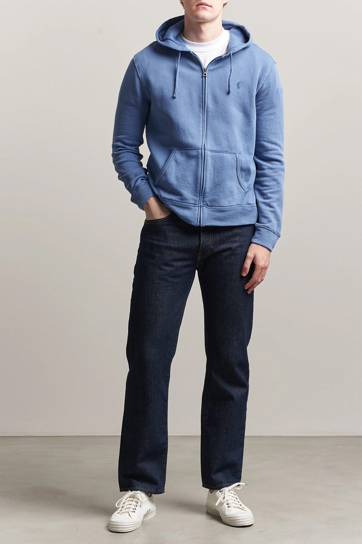 Polo Ralph Lauren Fermuarlı Kapüşonlu Sweatshirt Ceket