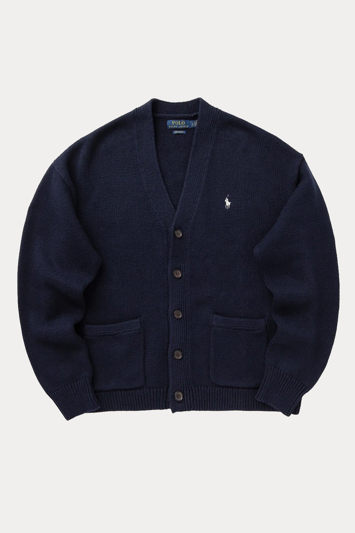 Polo Ralph Lauren Regular Fit V Yaka Örgü Triko Ceket