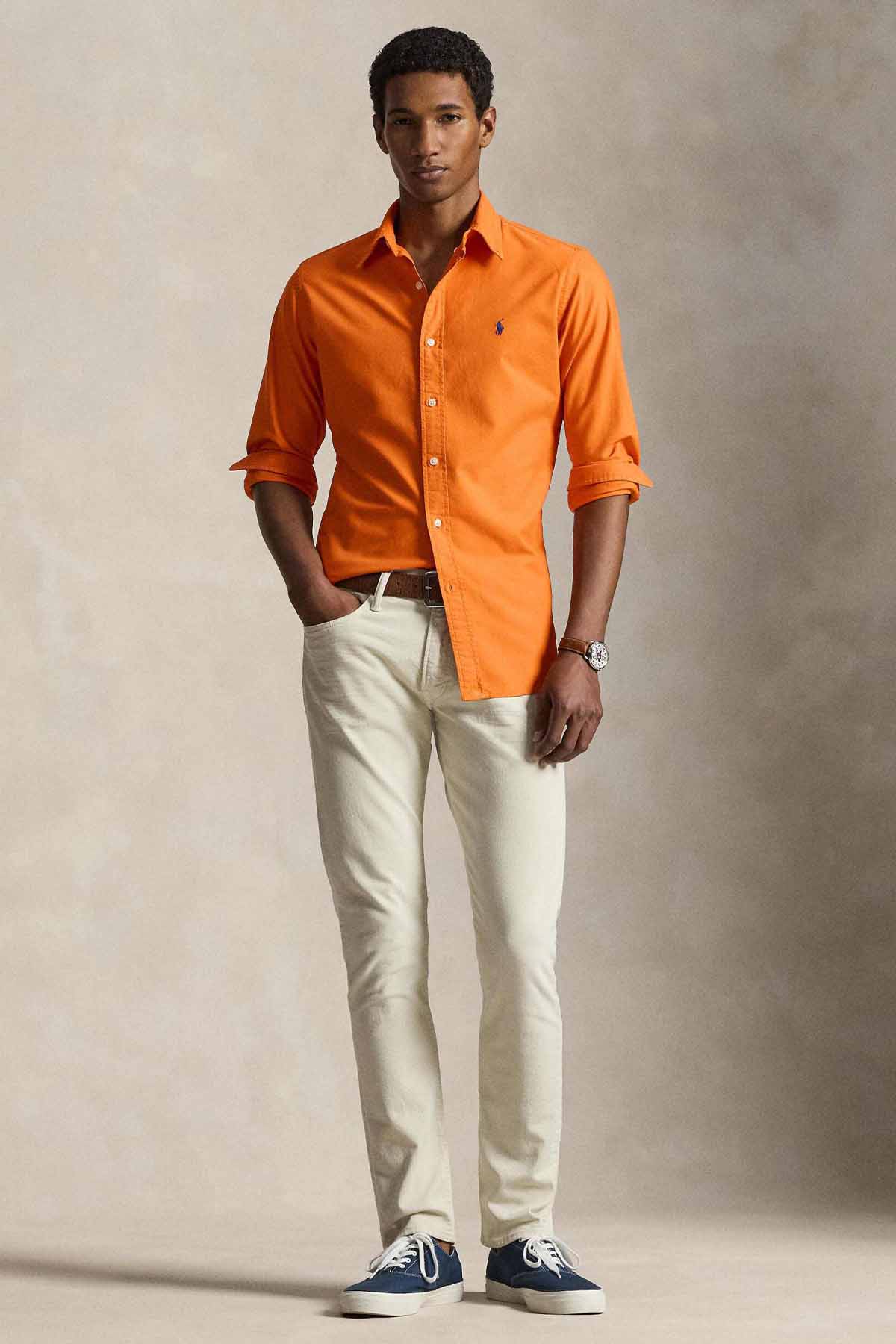 Polo Ralph Lauren Custom Fit Oxford Gömlek