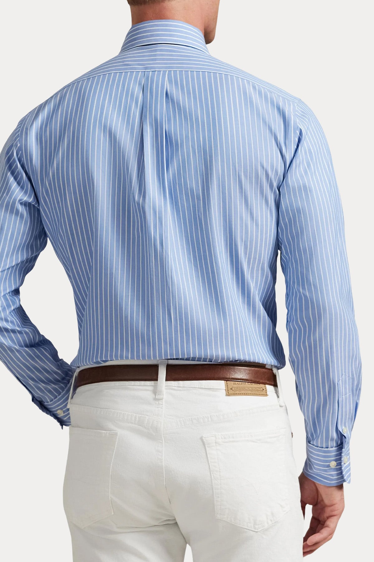 Polo Ralph Lauren Custom Fit Çizgili Oxford Gömlek