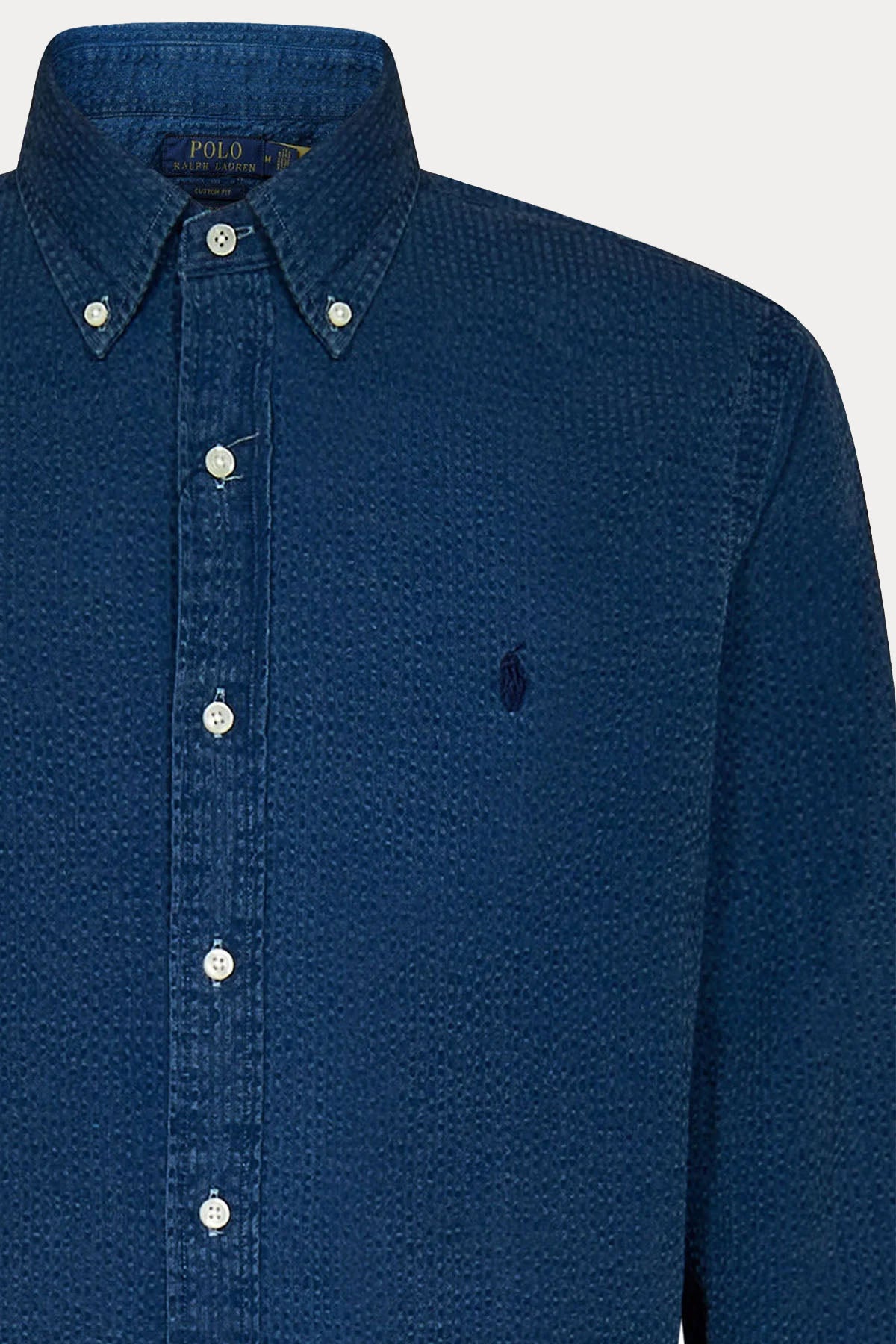 Polo Ralph Lauren Custom Fit Gofre Kumaş Gömlek