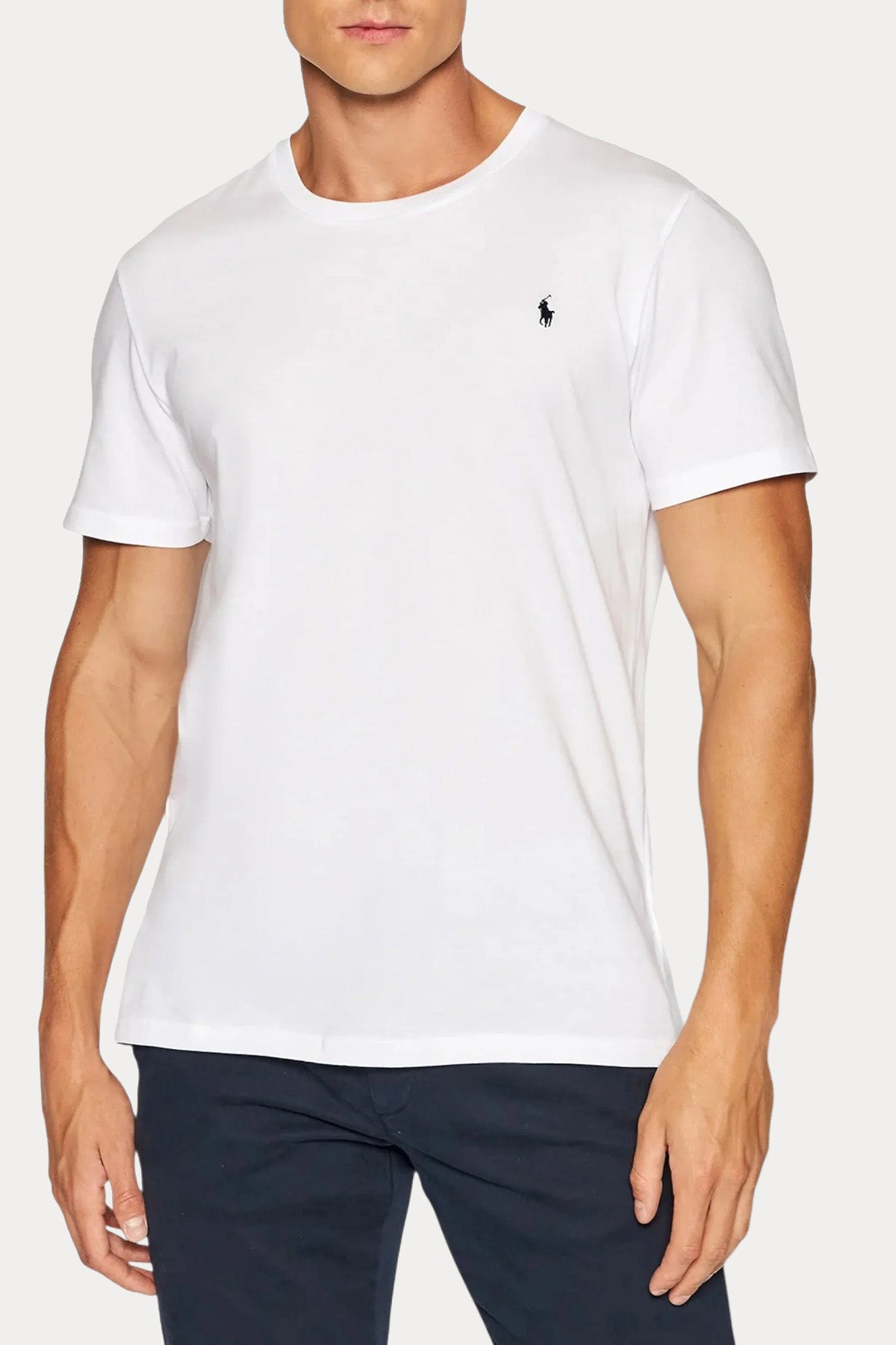 Polo Ralph Lauren Yuvarlak Yaka Logolu T-shirt