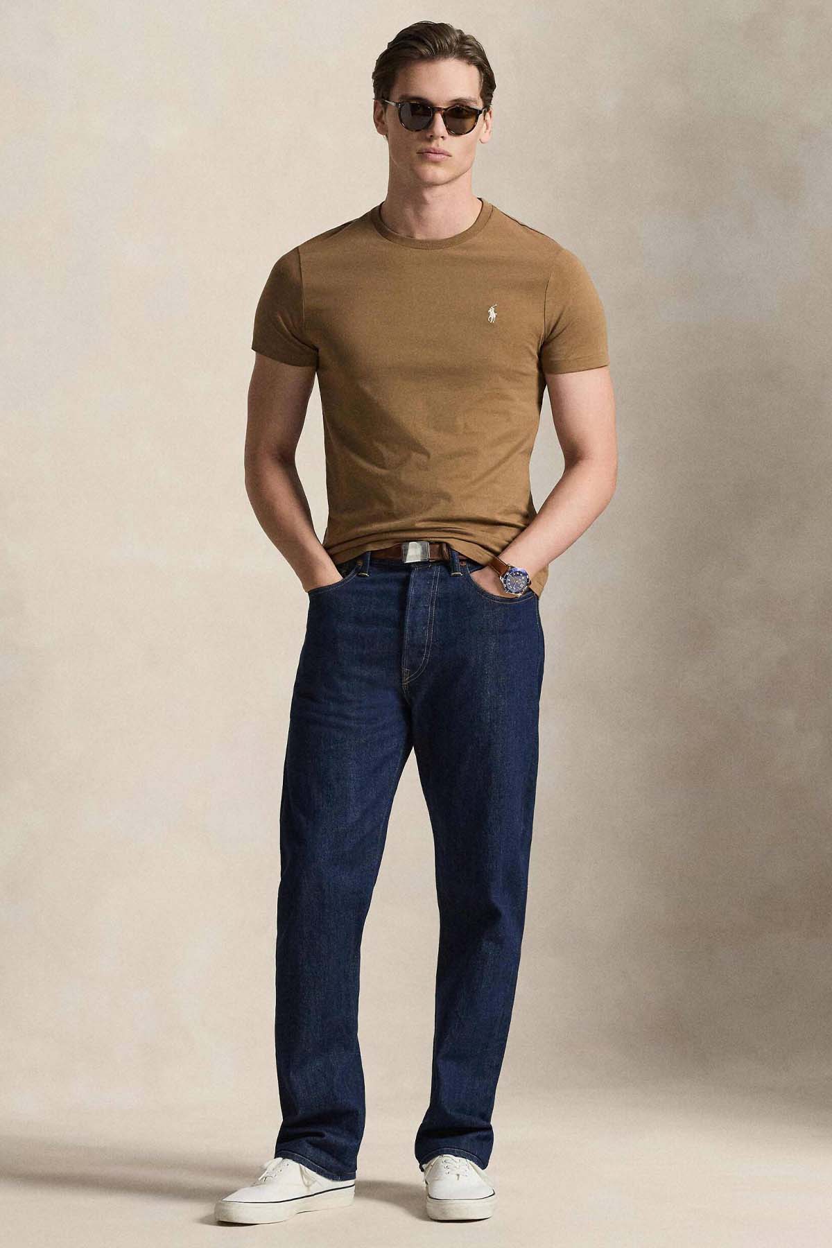Polo Ralph Lauren Regular Fit Yuvarlak Yaka Logolu T-shirt-T-shirt-Libas