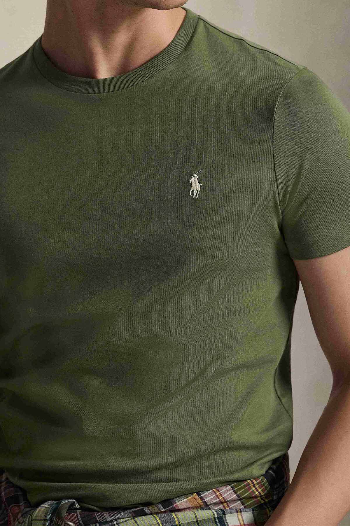 Polo Ralph Lauren Regular Fit Yuvarlak Yaka Logolu T-shirt-T-shirt-Libas