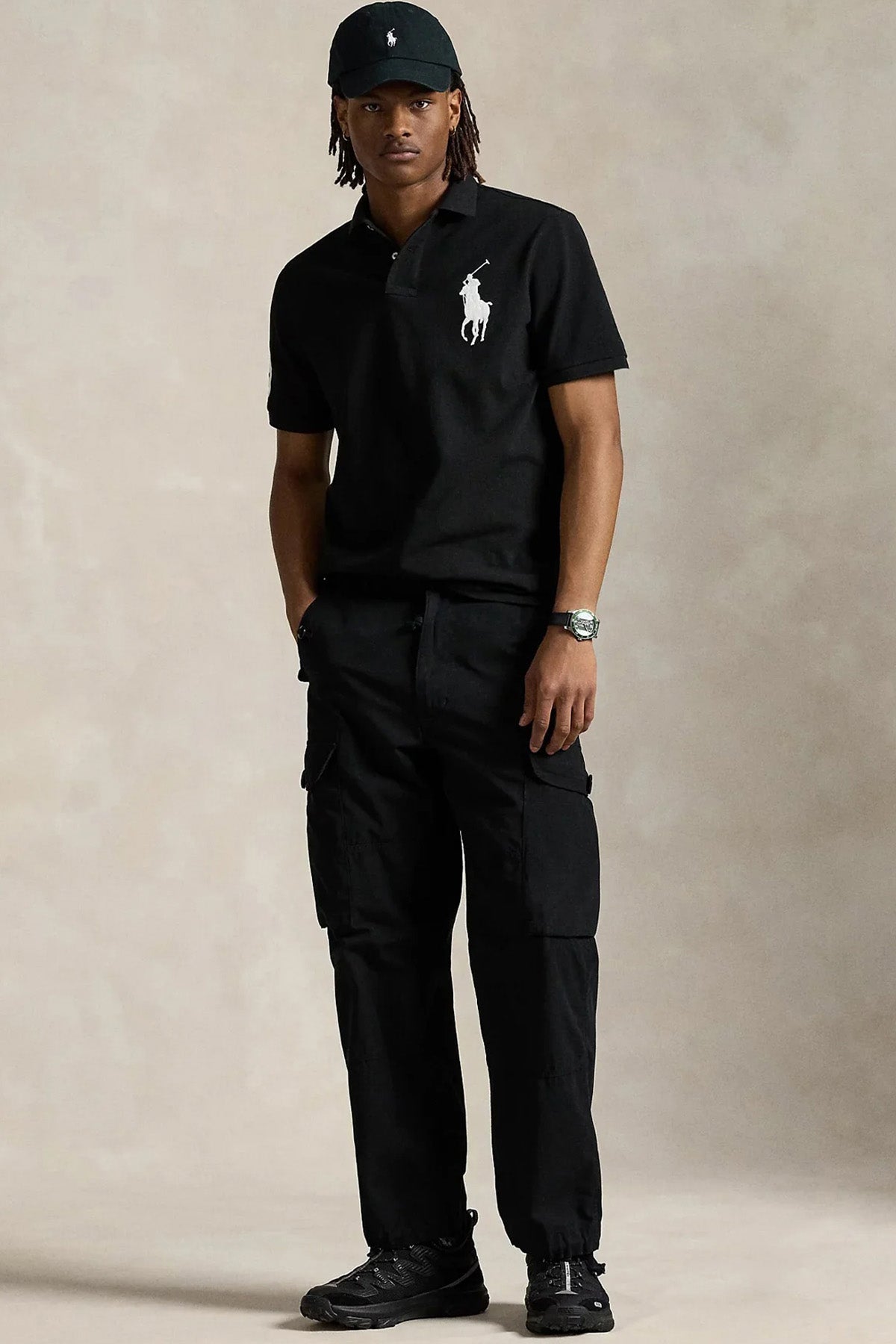 Polo Ralph Lauren Custom Slim Fit Logolu Polo Yaka T-shirt-T-shirt-Libas