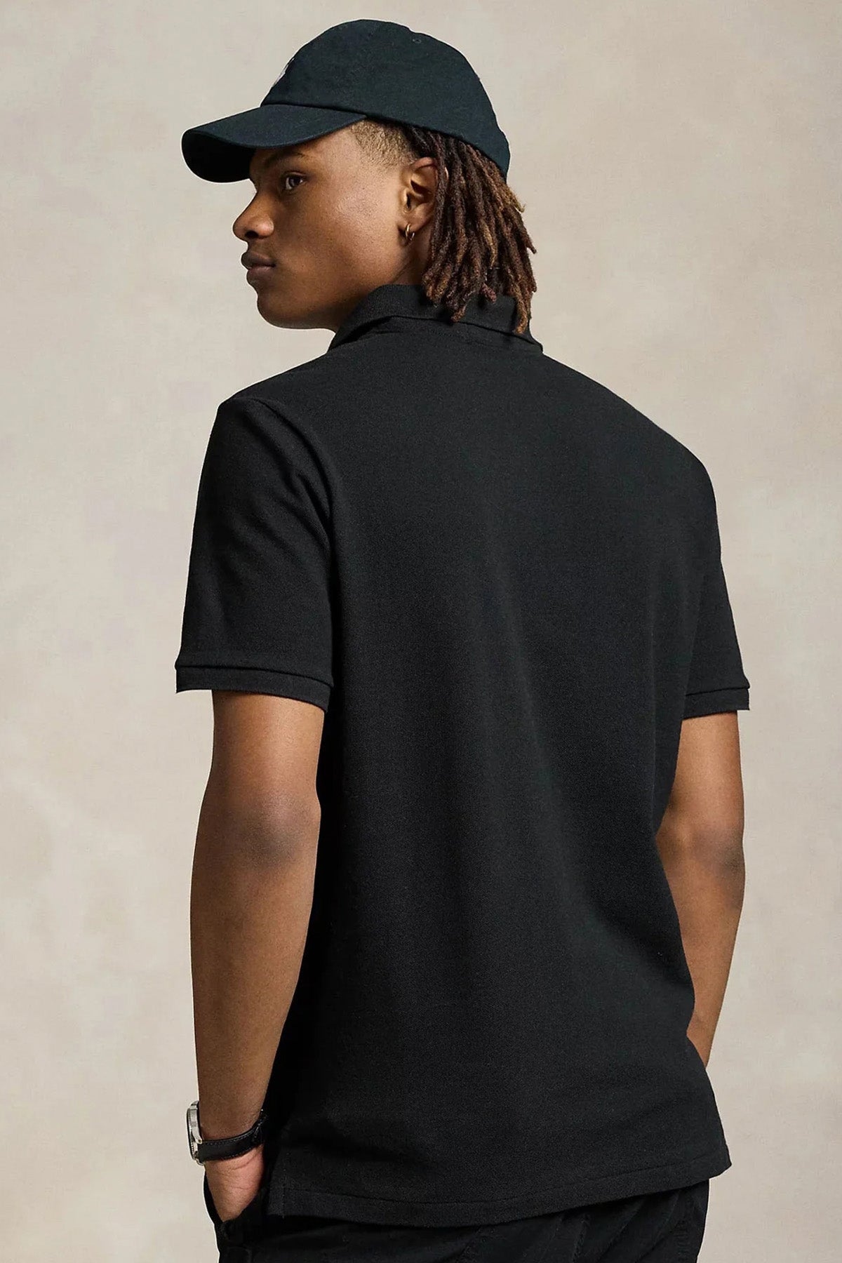 Polo Ralph Lauren Custom Slim Fit Logolu Polo Yaka T-shirt-T-shirt-Libas