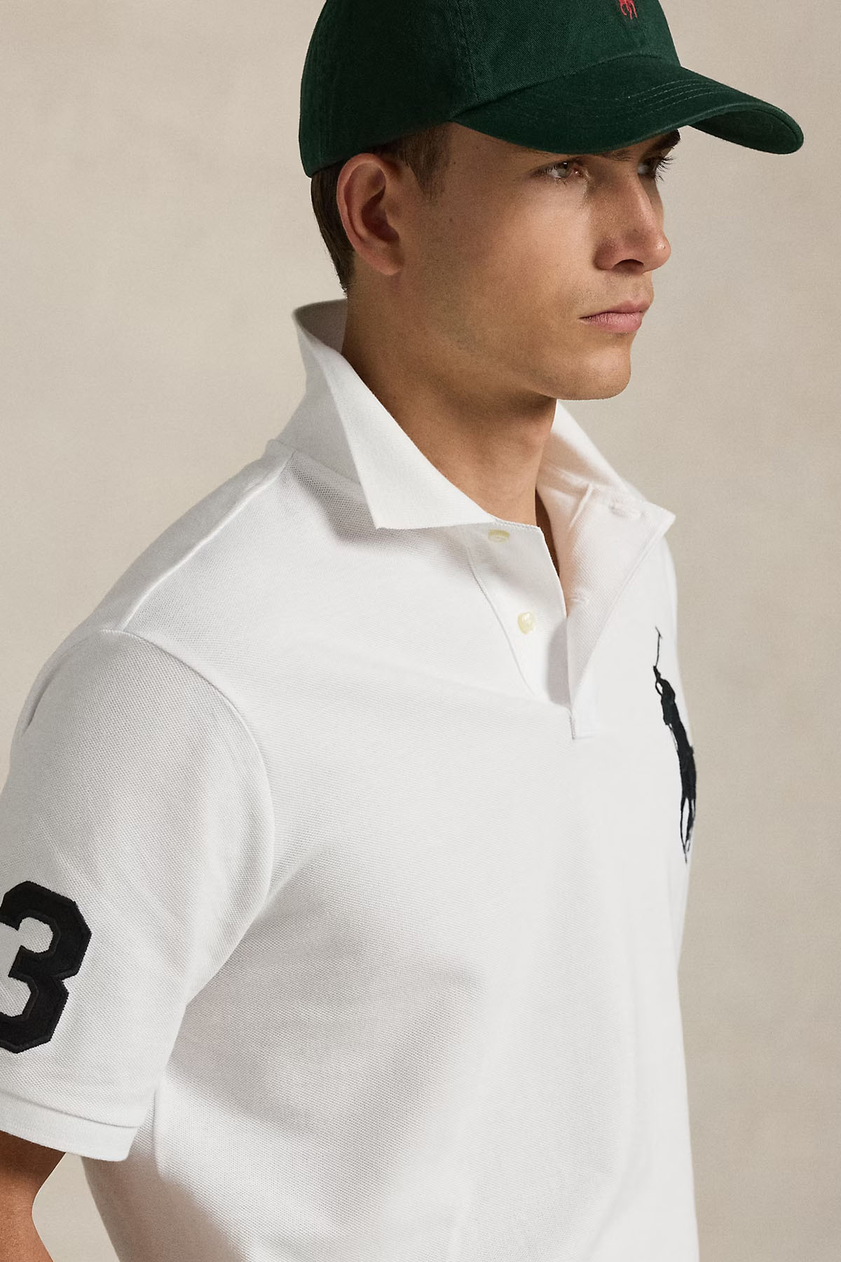Polo Ralph Lauren Custom Slim Fit Logolu Polo Yaka T-shirt-T-shirt-Libas
