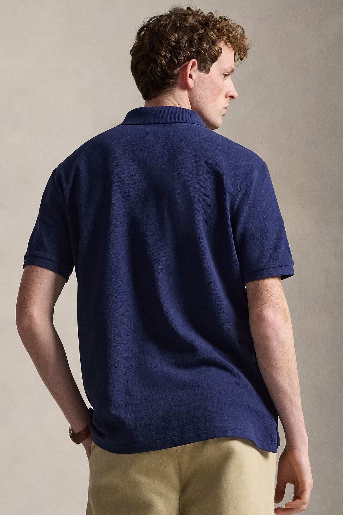 Polo Ralph Lauren Custom Slim Fit Logolu Polo Yaka T-shirt-T-shirt-Libas