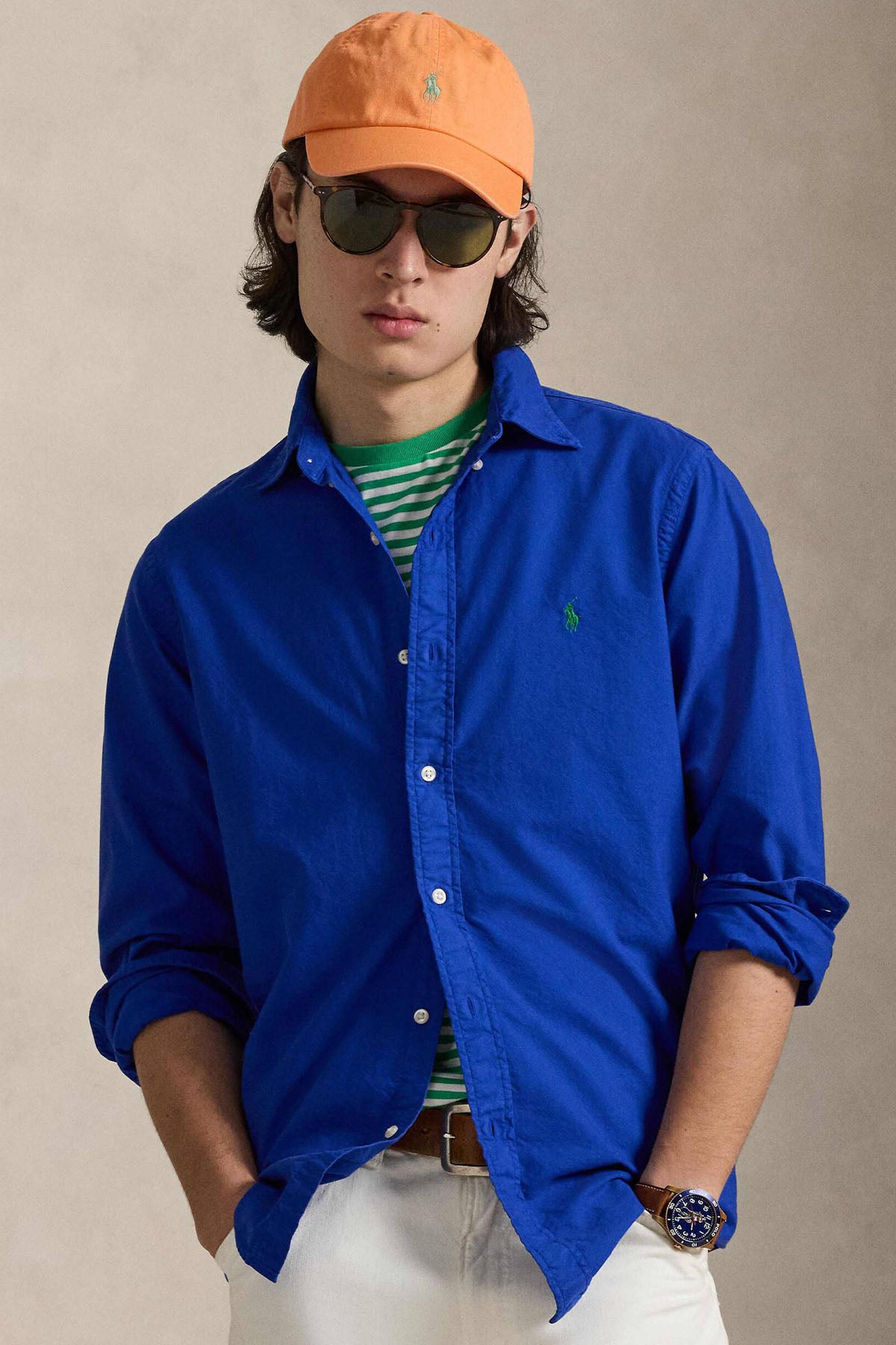 Polo Ralph Lauren Custom Fit Oxford Gömlek