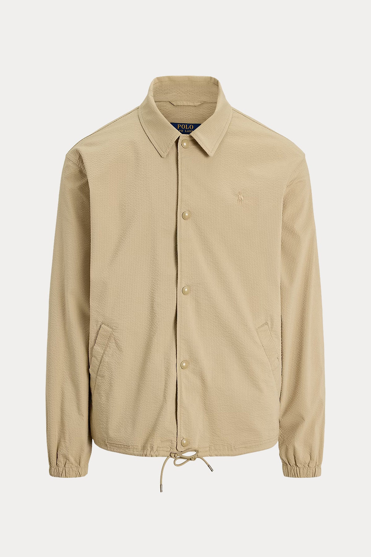 Polo Ralph Lauren Regular Fit Gofre Kumaş Cep Detaylı Streç Gömlek Ceket