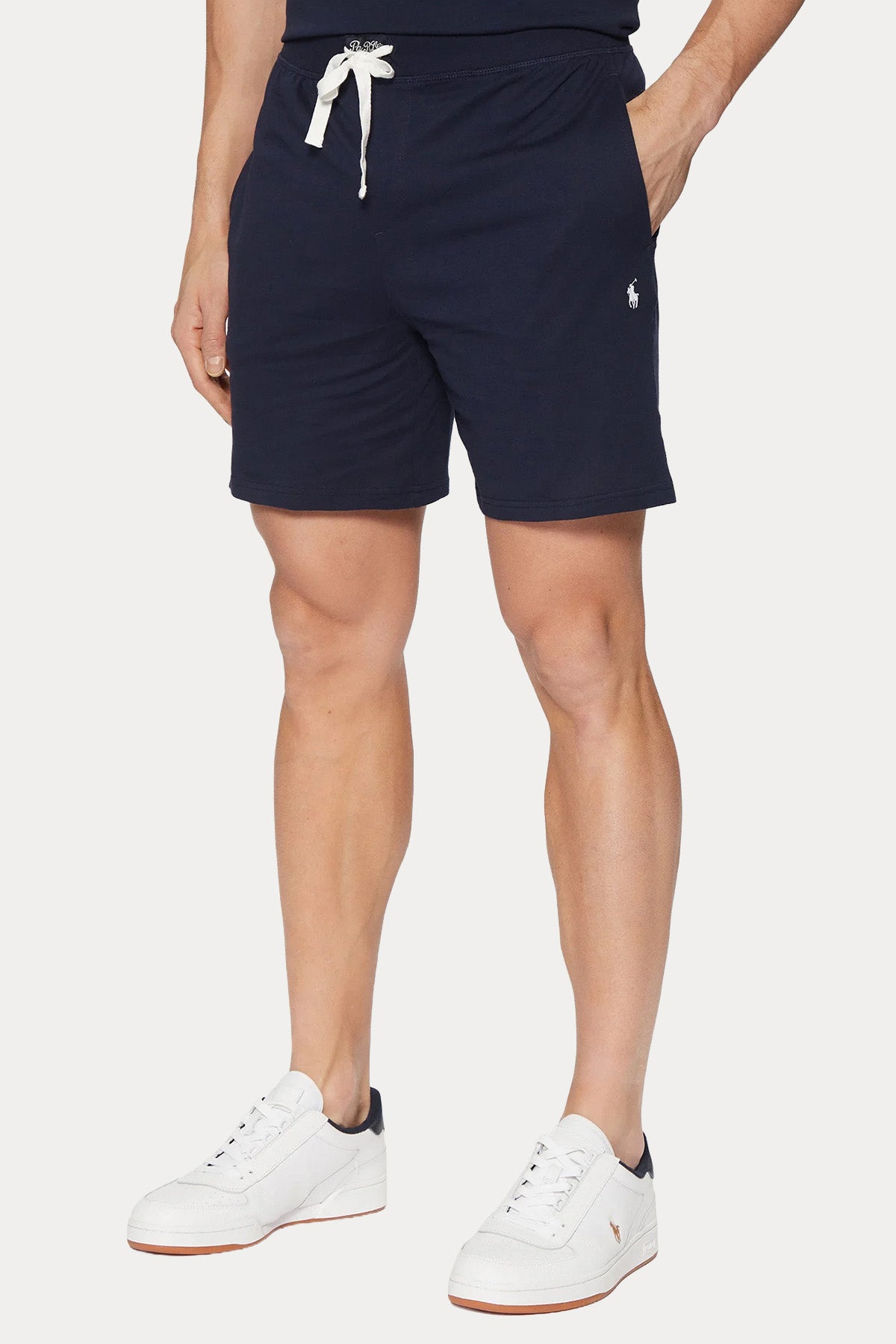 Polo Ralph Lauren Beli Lastikli Logolu Penye Şort