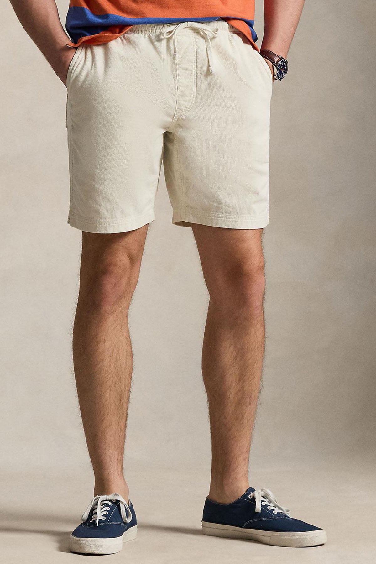 Polo Ralph Lauren Classic Fit Beli Lastikli Şort