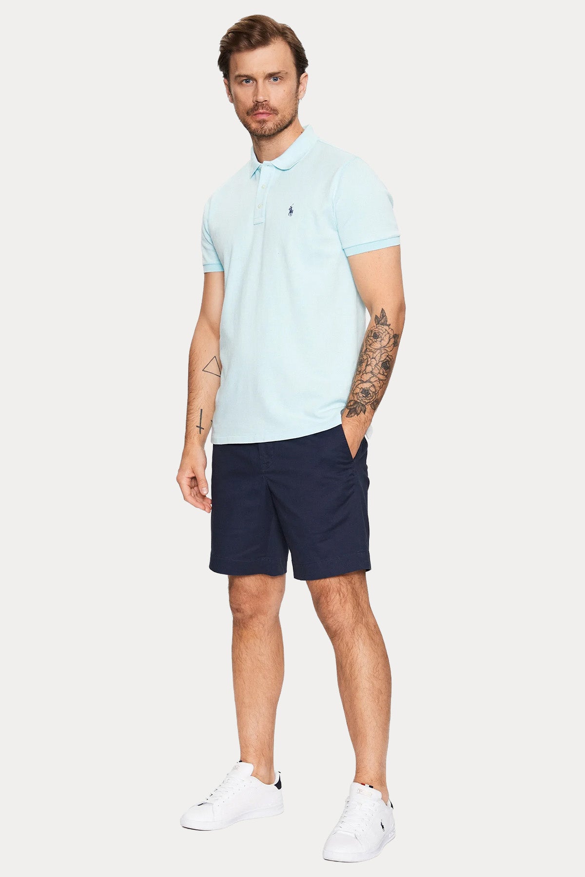 Polo Ralph Lauren Strech Classic Fit Beli Lastikli Şort