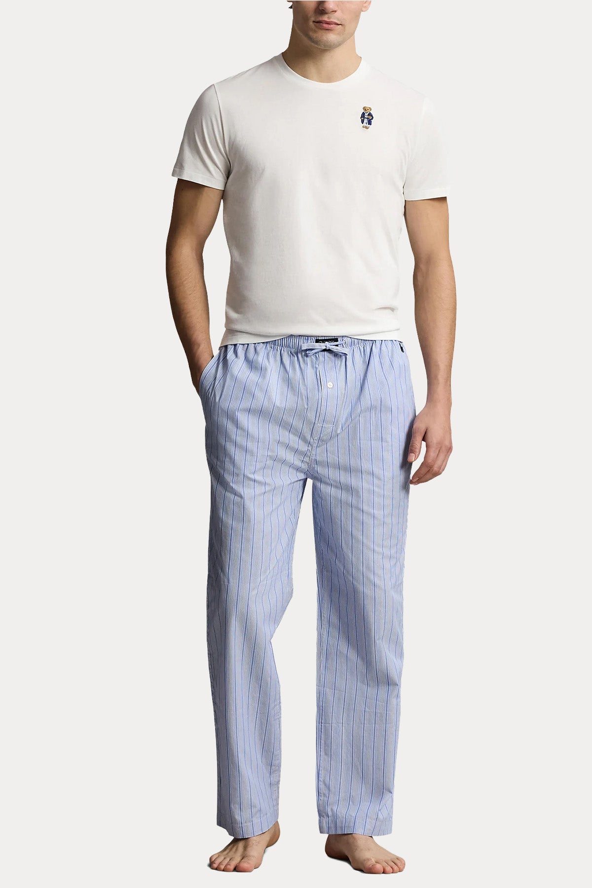 Polo Ralph Lauren Polo Bear Çizgili Pijama Takımı