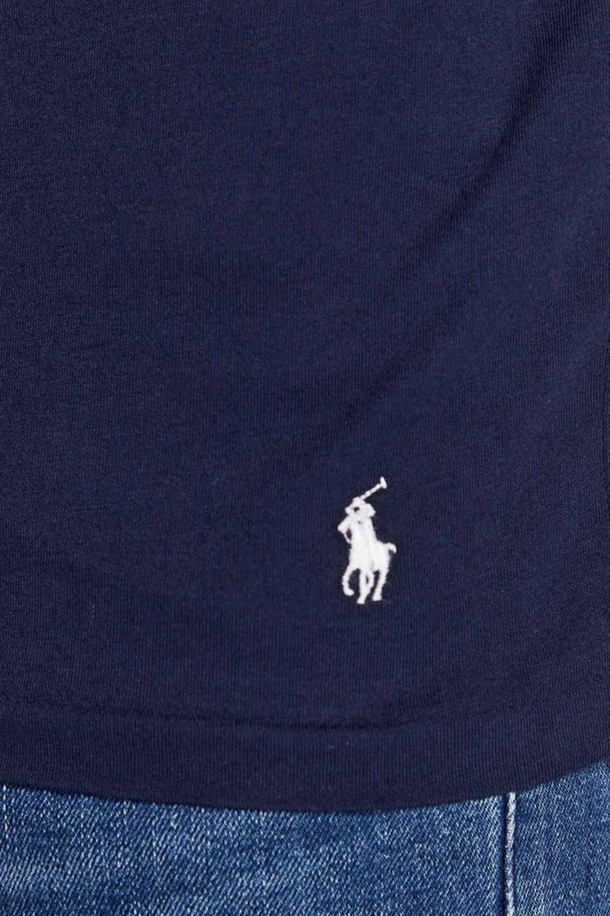 Polo Ralph Lauren 3'lü Paket Yuvarlak Yaka T-shirt Set-T-shirt-Libas