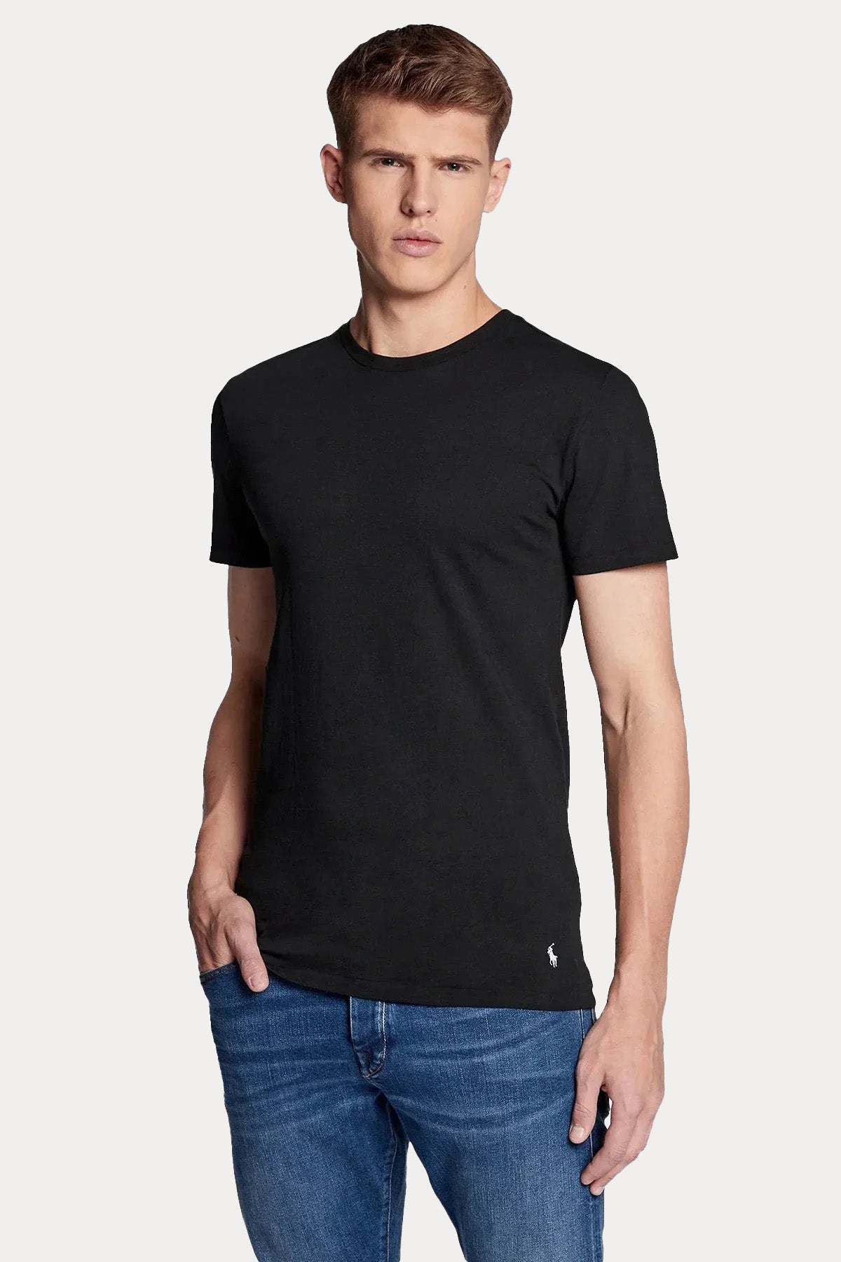 Polo Ralph Lauren 3'lü Paket Yuvarlak Yaka T-shirt Set