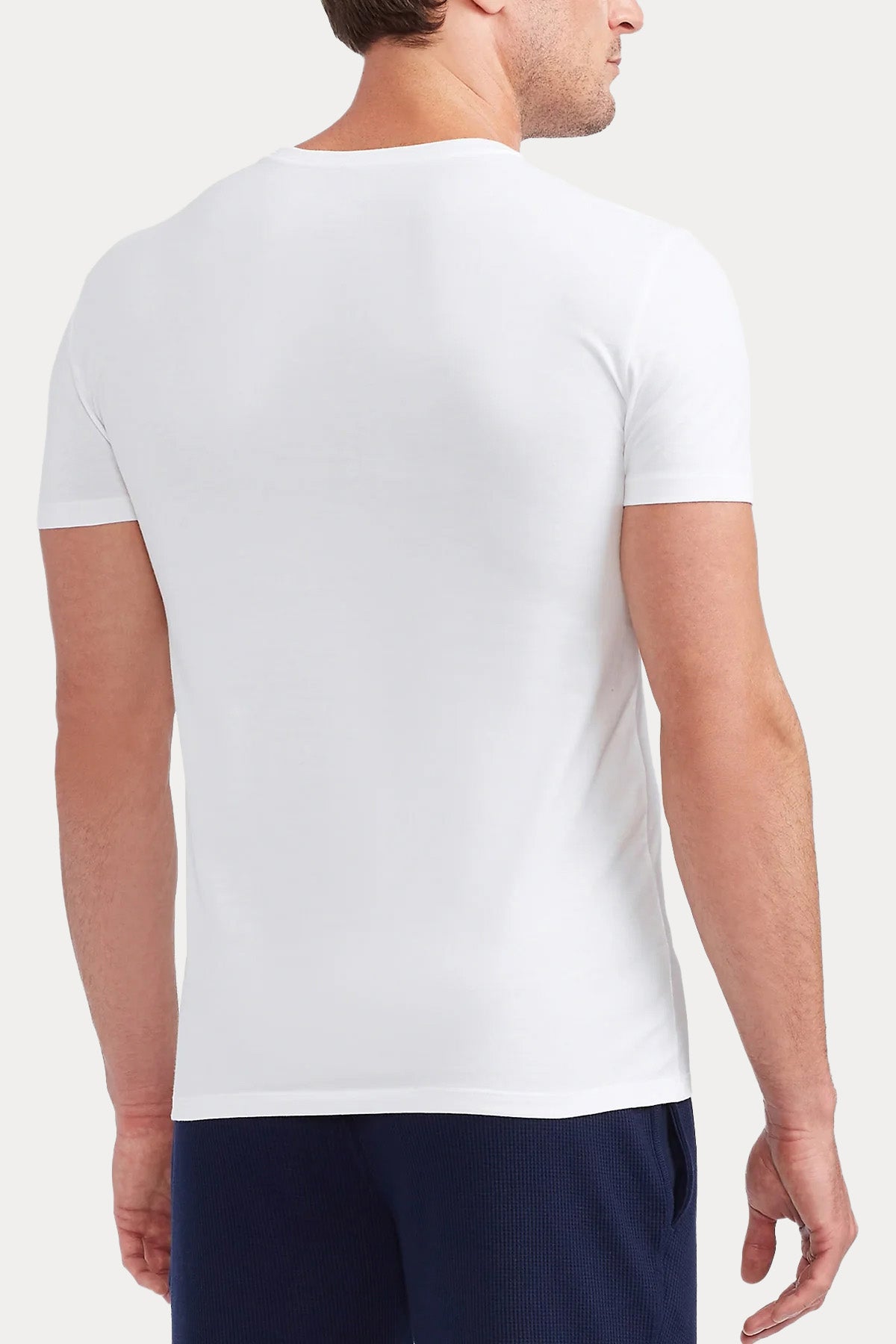 Polo Ralph Lauren 3'lü Paket Yuvarlak Yaka T-shirt Set-T-shirt-Libas