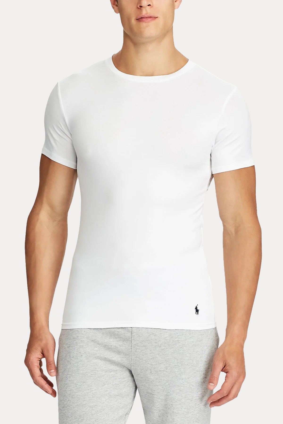 Polo Ralph Lauren 2'li Paket Yuvarlak Yaka Streç T-shirt Set