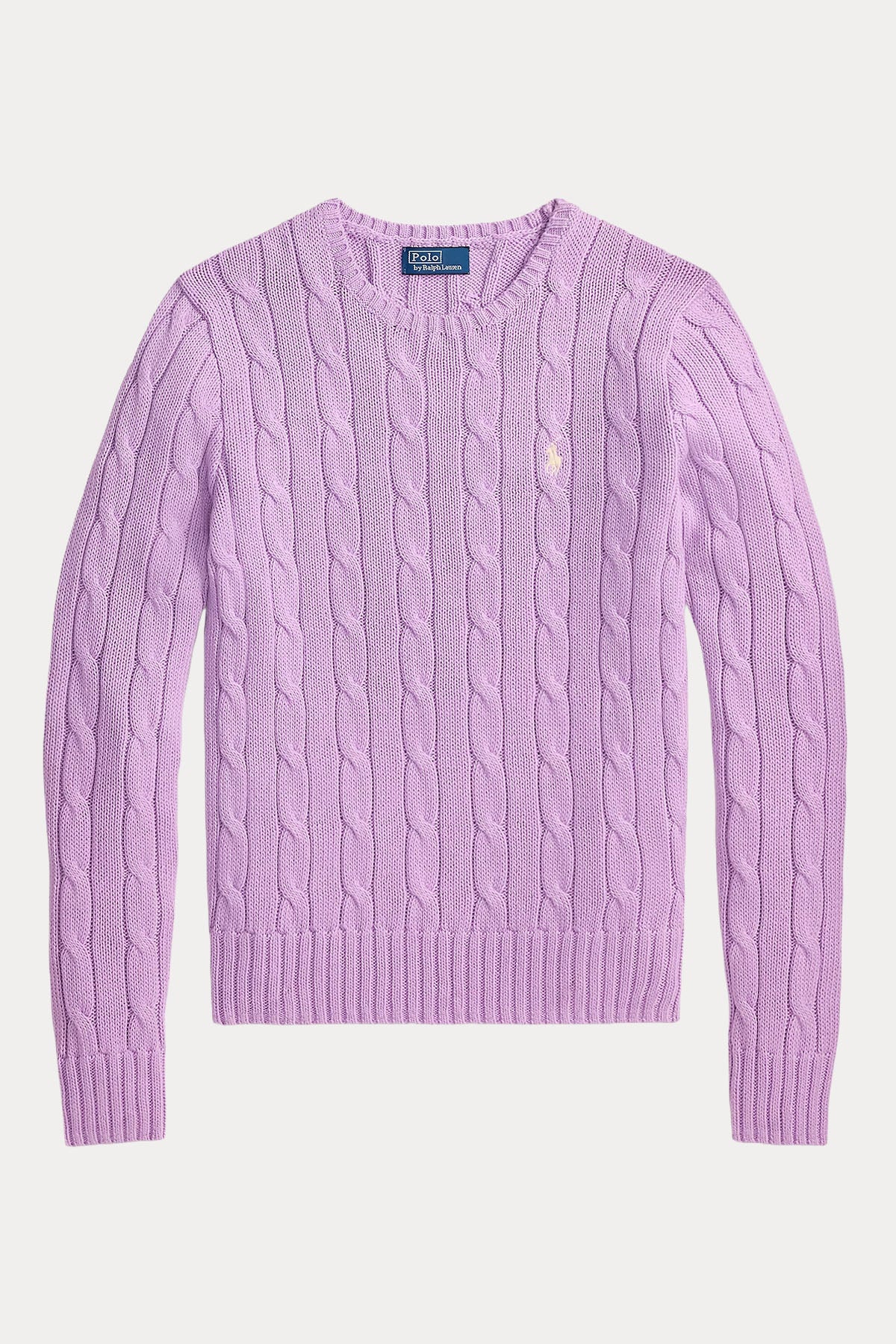 Polo Ralph Lauren Slim Fit Yuvarlak Yaka Saç Örgü Triko