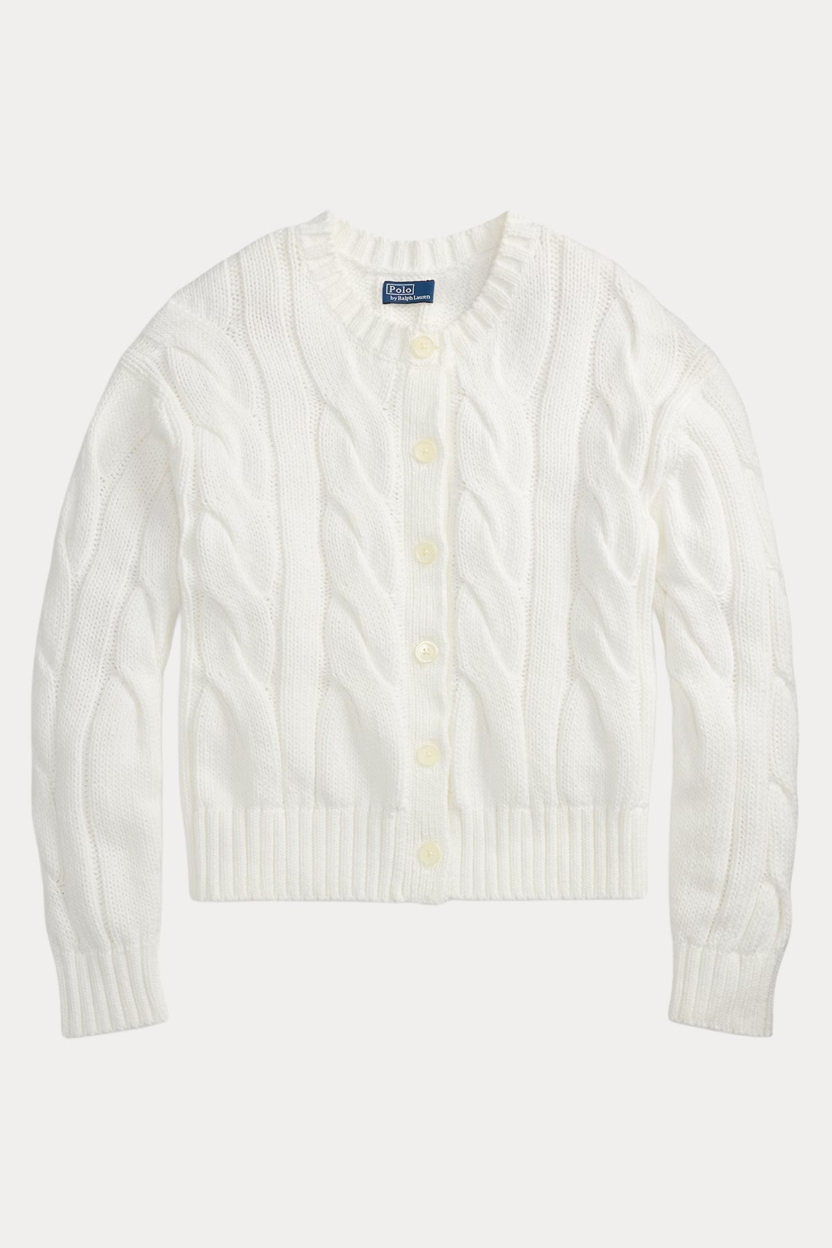 Polo Ralph Lauren Relaxed Fit Saç Örgü Triko Ceket-Ceket-Libas